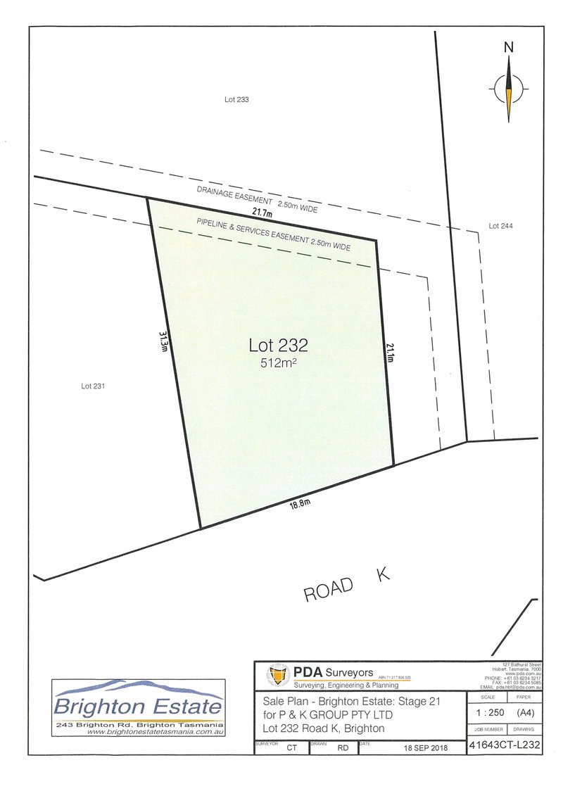 Lot 232 Brighton Estate BRIGHTON TAS 7030