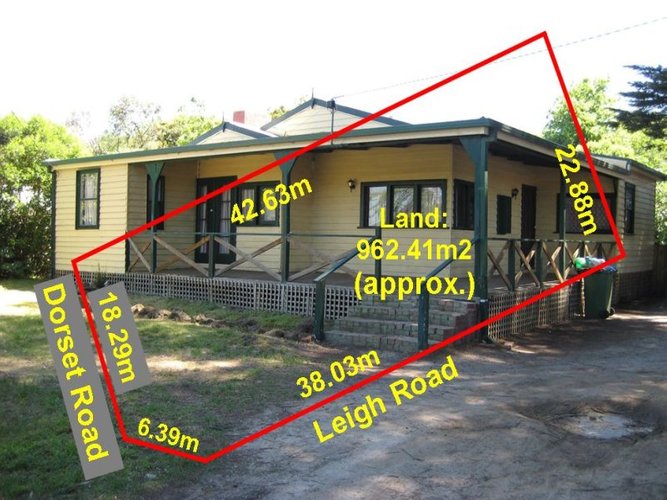 372 Dorset Road (cnr Leigh Road)  Croydon 3136
