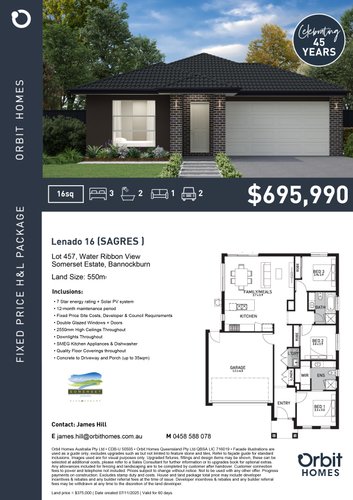 Stage 22 (Lot 455) Somerset Estate, Bannockburn