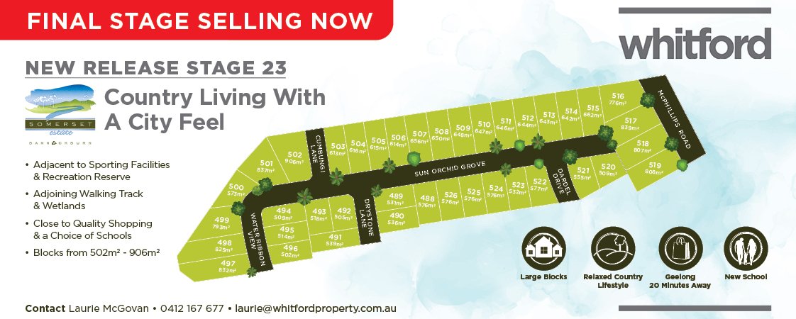 Stage 23 Somerset Estate, Bannockburn