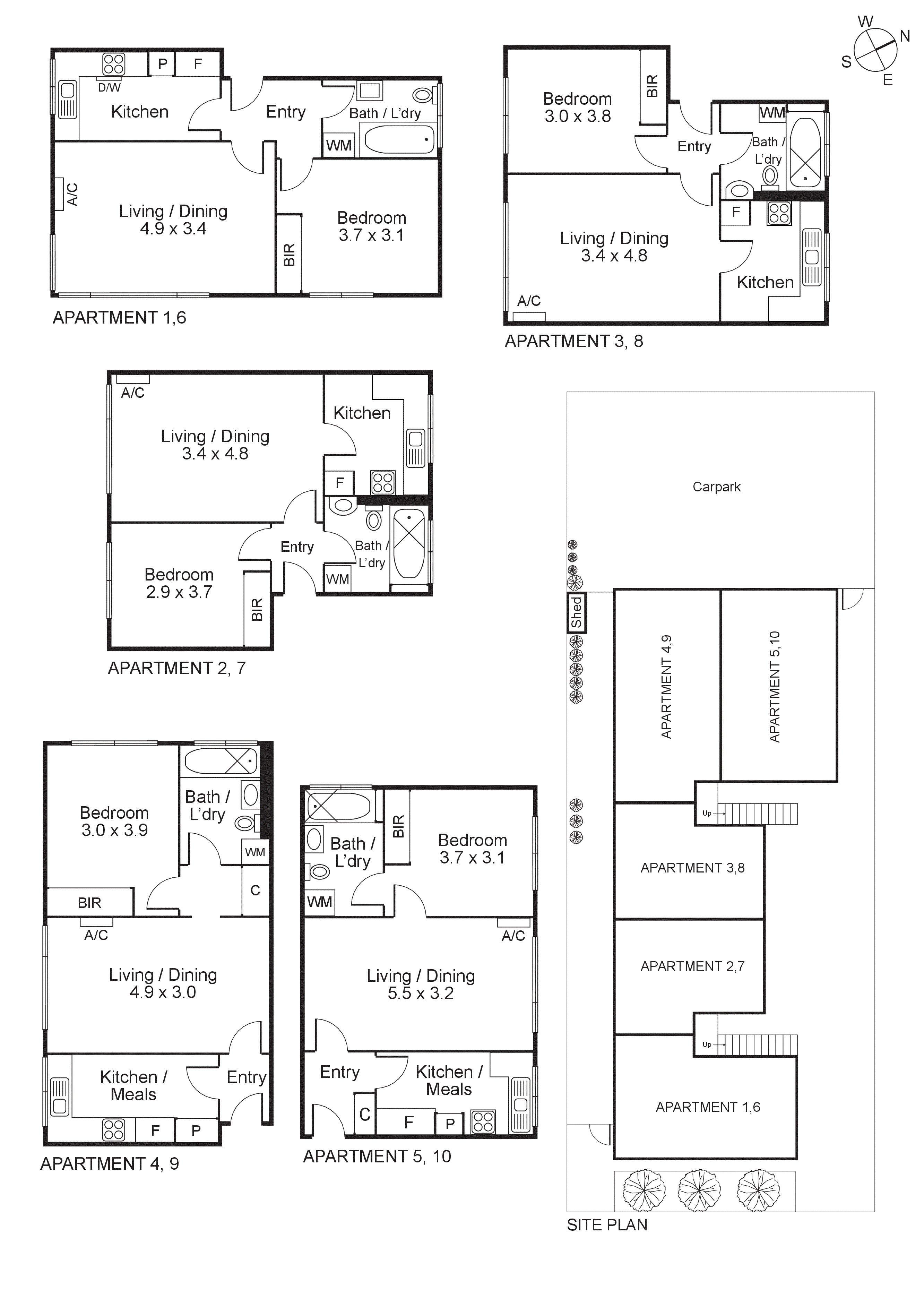 1-10/22 Bendigo Avenue, Elwood VIC 3184 - Floorplan