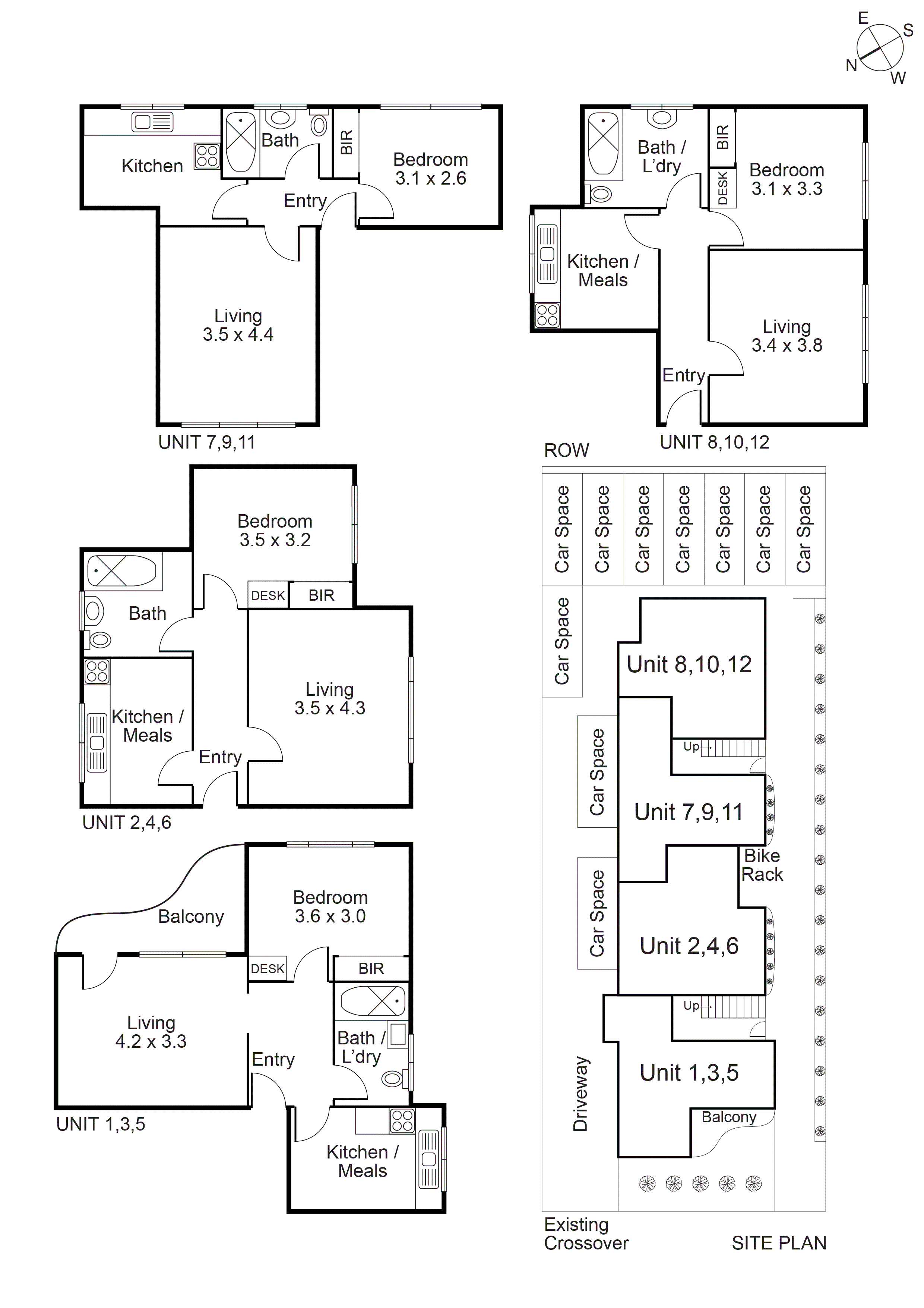 1-12/19 Pine Avenue, Elwood VIC 3184 - Floorplan