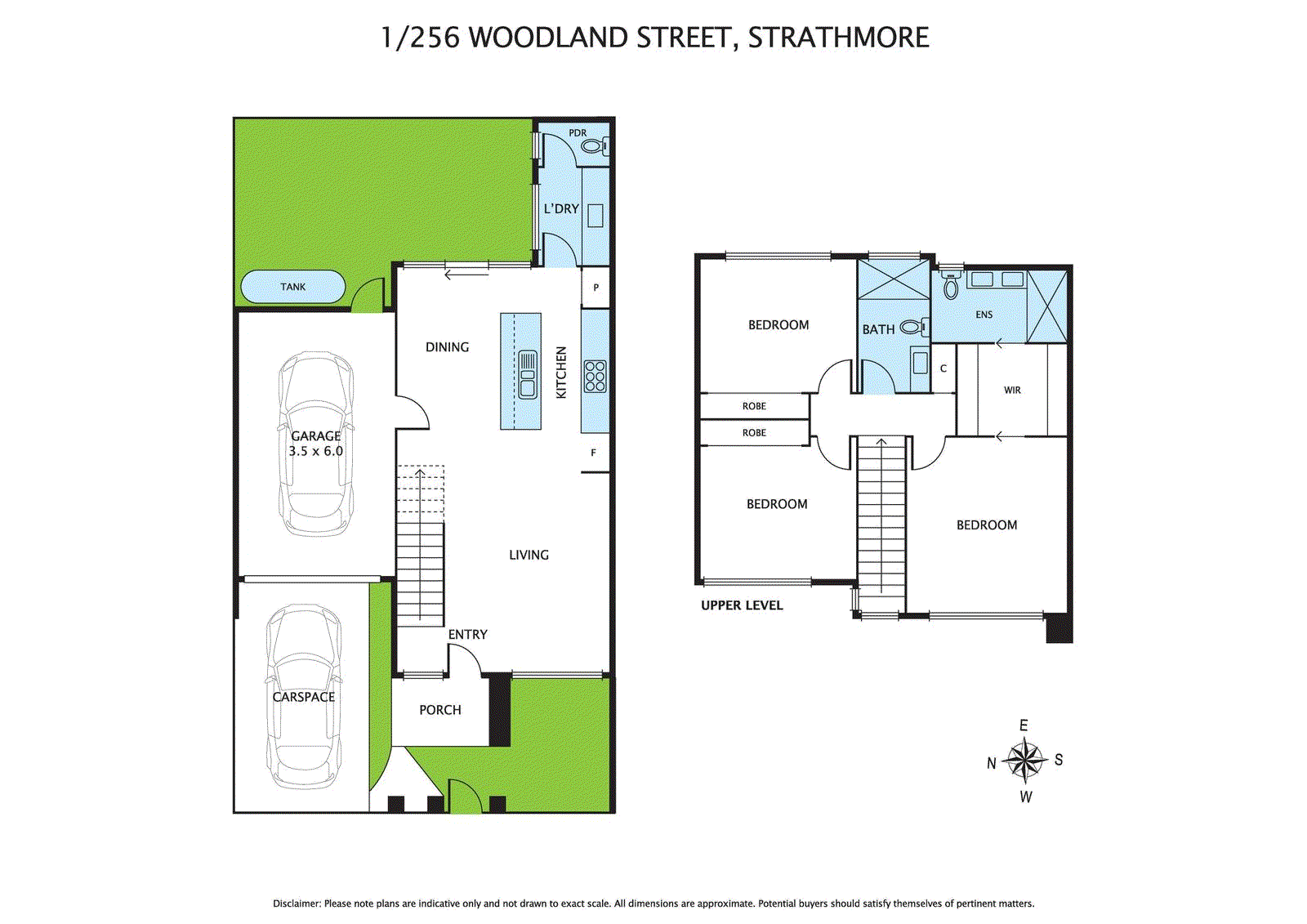 1 & 2/256 Woodland Street, Strathmore - Floorplan 1