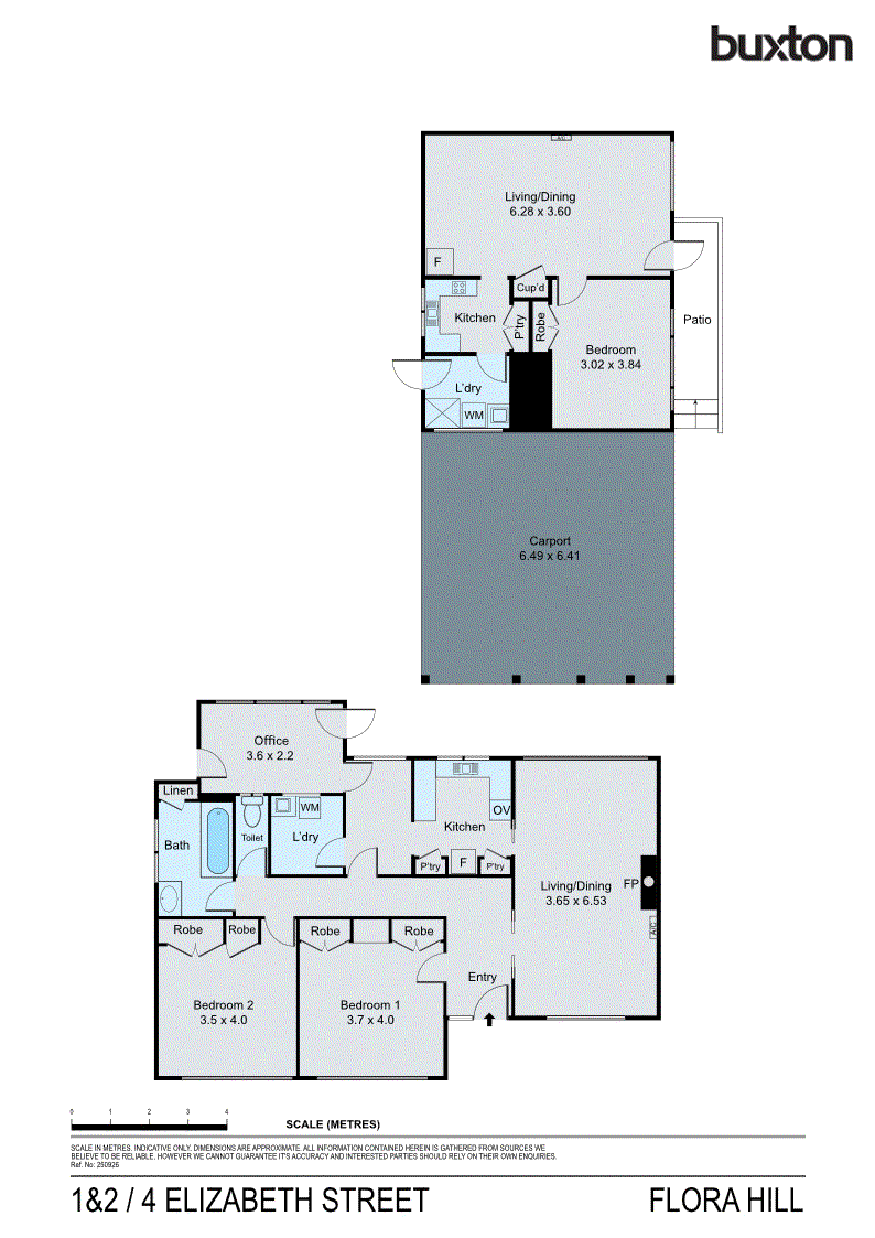 1 & 2/4 Elizabeth Street, Spring Gully VIC 3550 - Floorplan