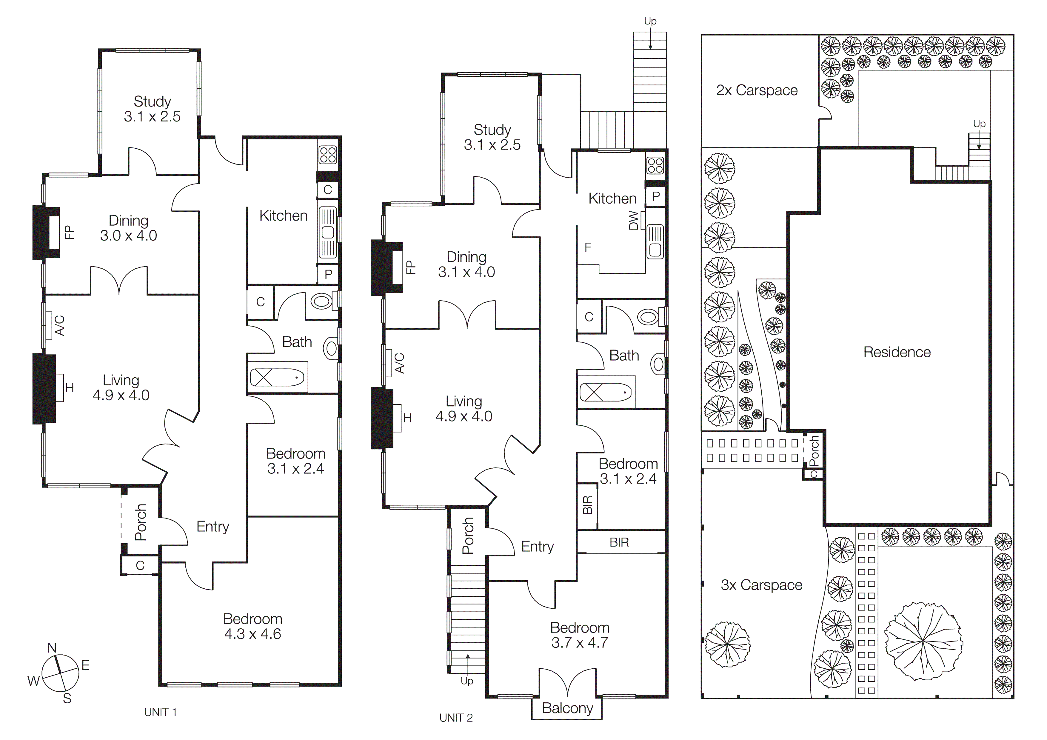 1 & 2/55 Bay Street, Brighton VIC 3186 - Floorplan