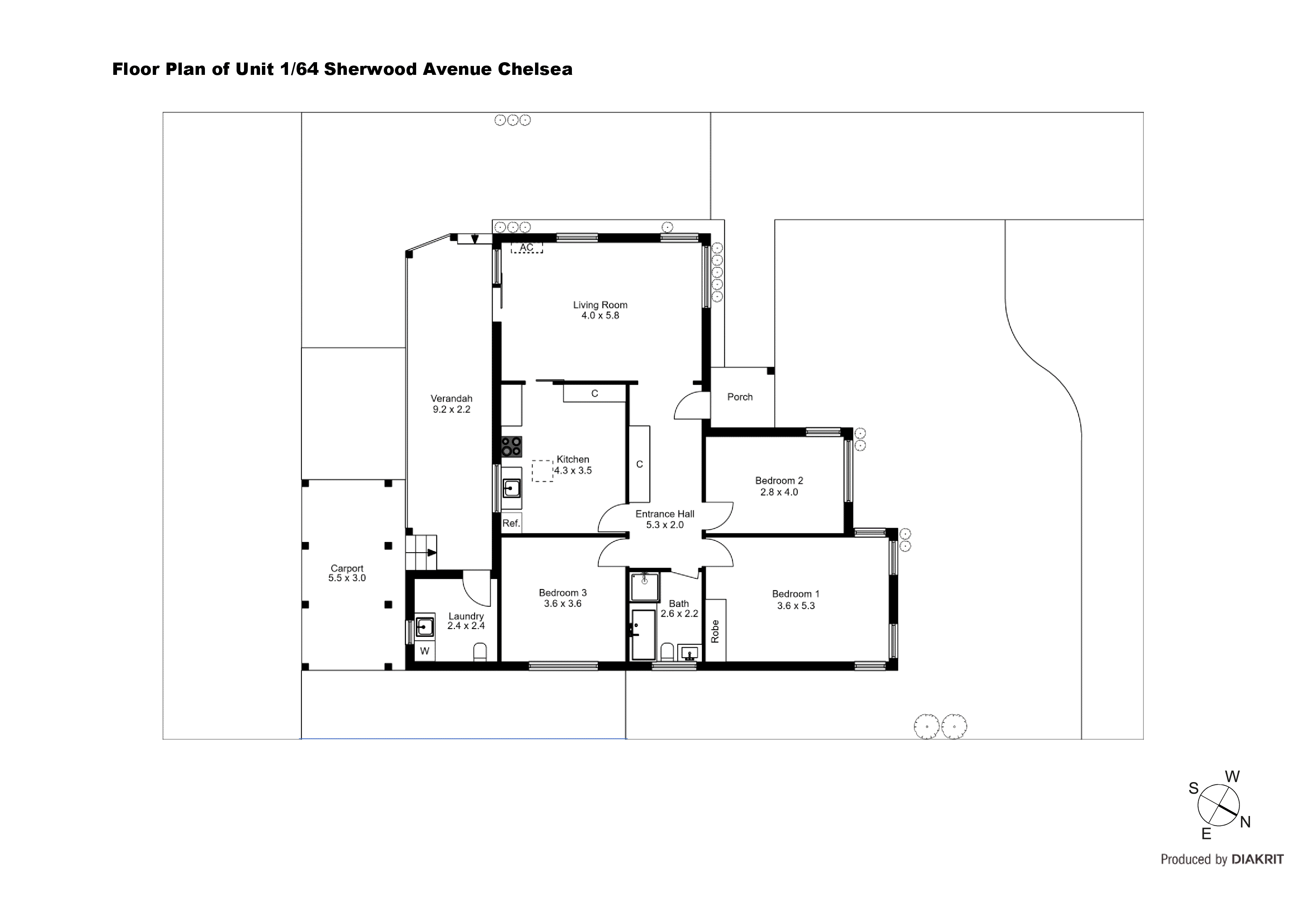 1 & 2/64 Sherwood Avenue, Chelsea VIC 3196 - Floorplan