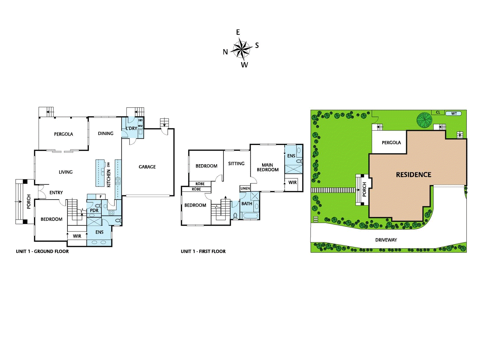 1 & 2/732 Highbury Road, Glen Waverley
- Floorplan 1
