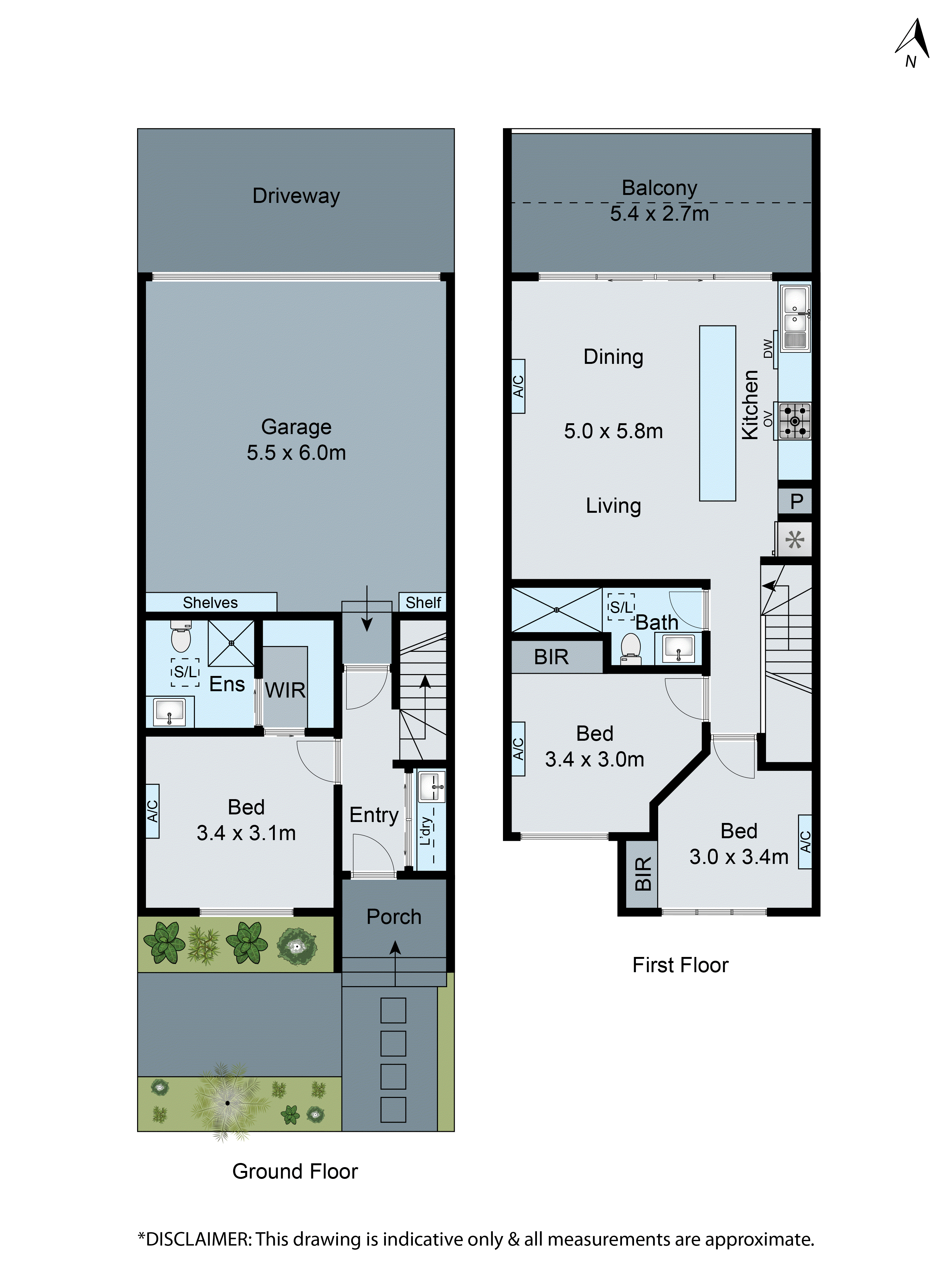 1 & 2/8 Mountain Gate Drive, Ferntree Gully VIC 3156 - Floorplan