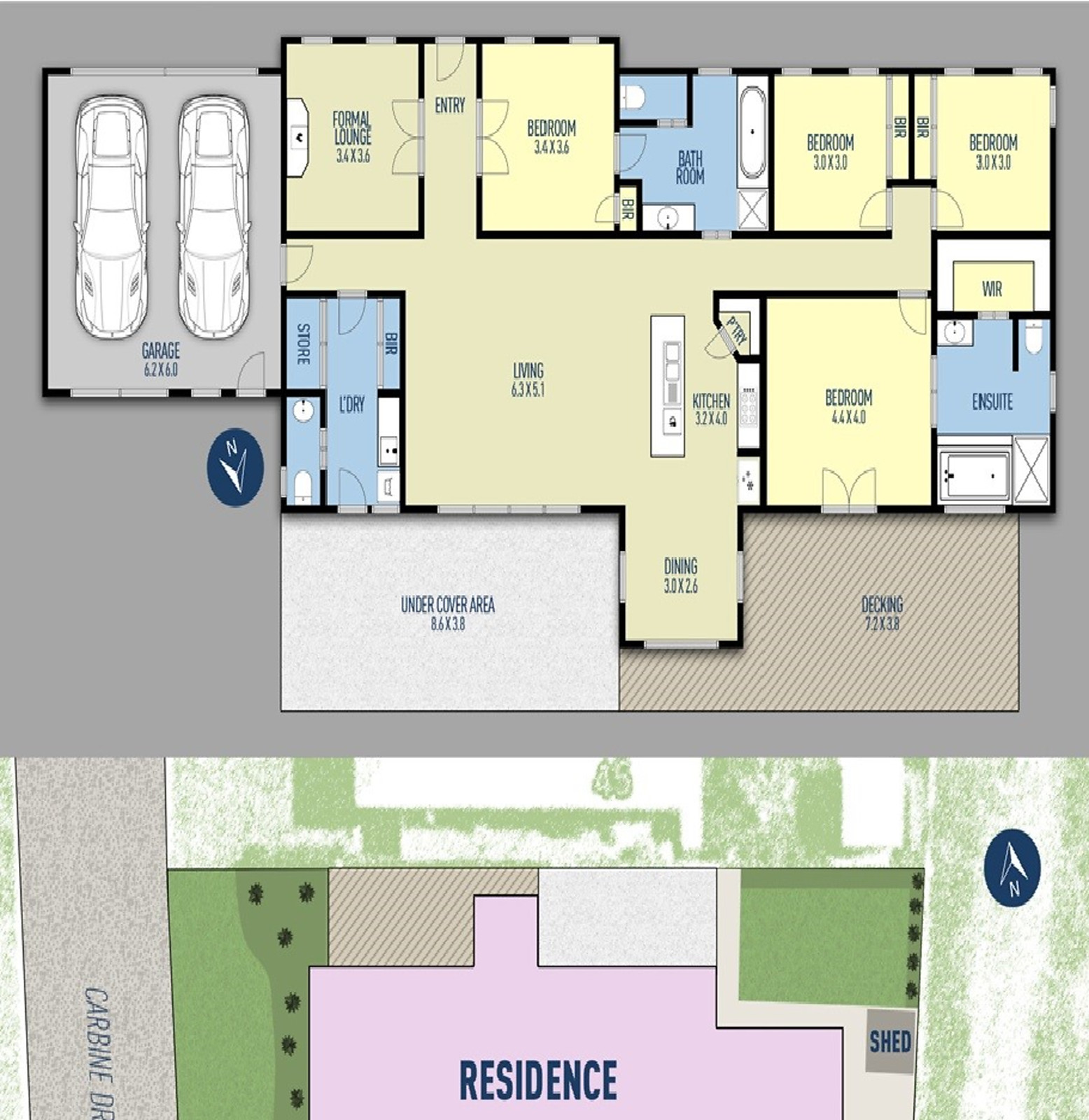 1-3 Newhaven Avenue, St Albans Park VIC 3219 - Floorplan