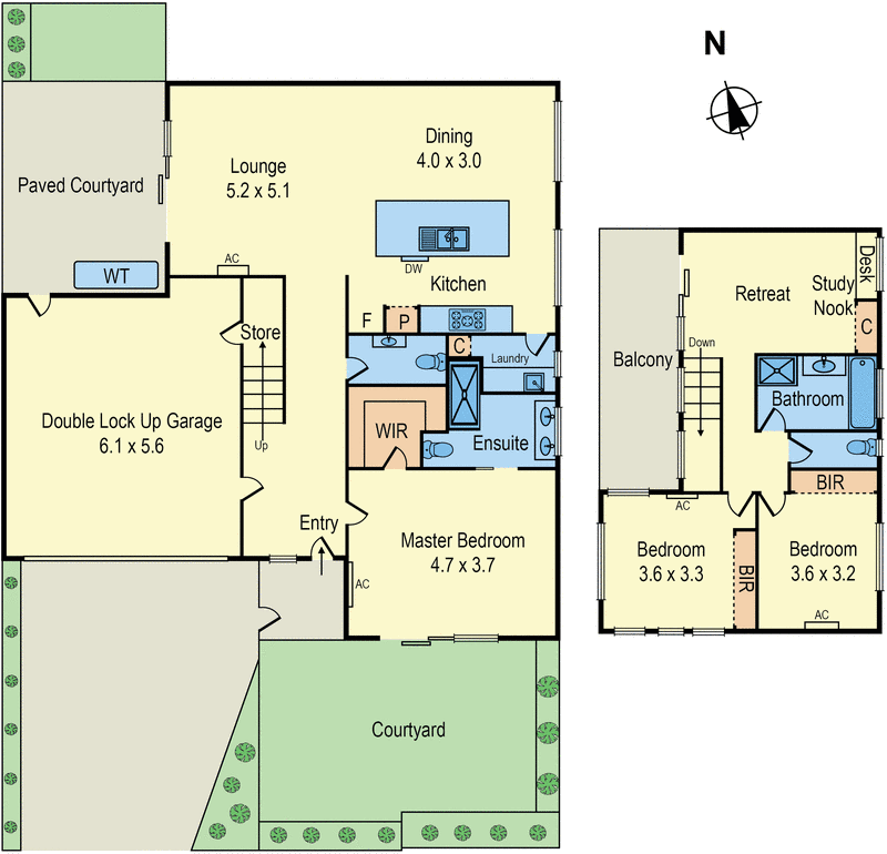 1 & 3/270 Balcombe Road, Beaumaris VIC 3193 - Floorplan