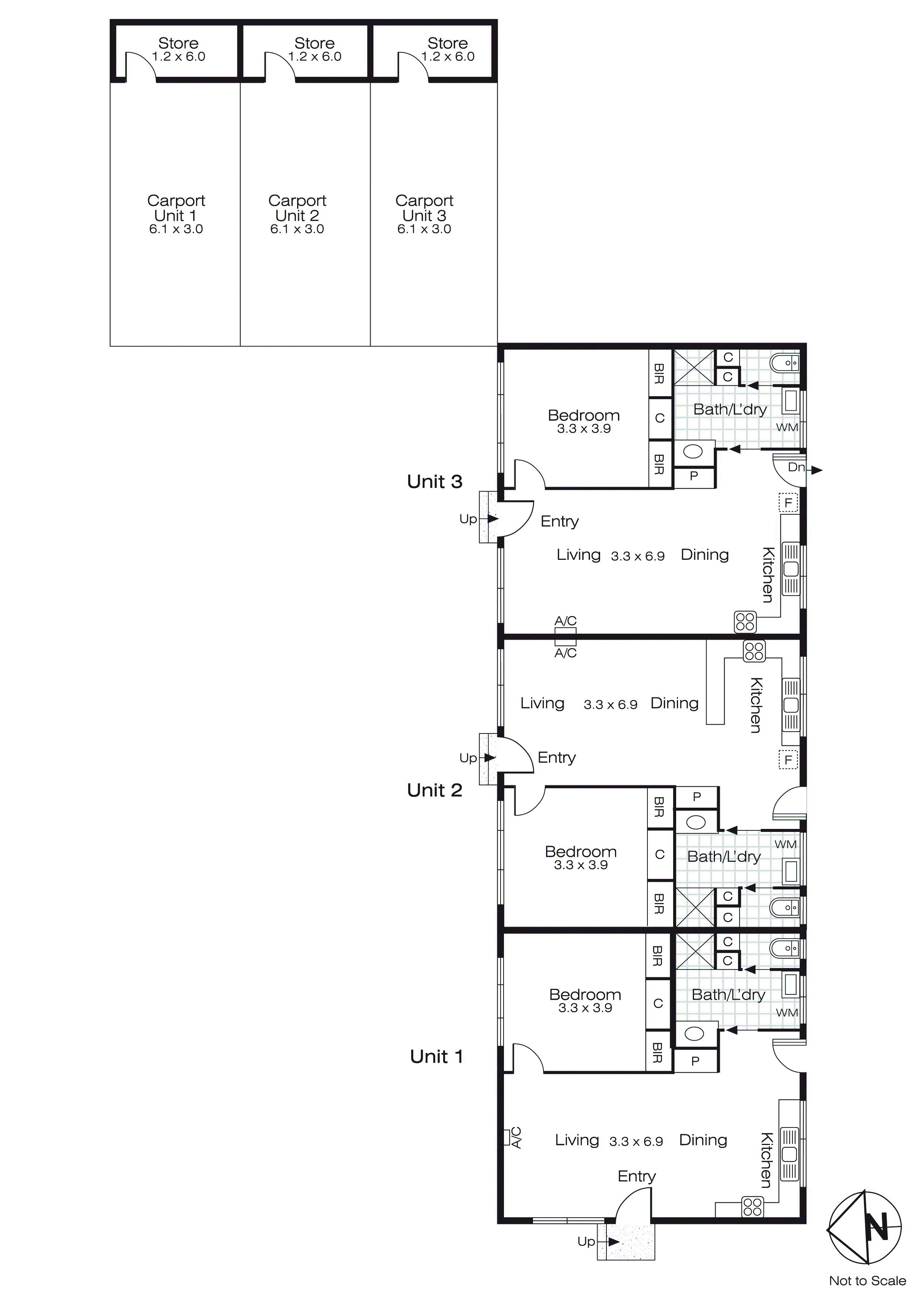 1-3/54 Montgomery Street, Wendouree VIC 3355 - Floorplan