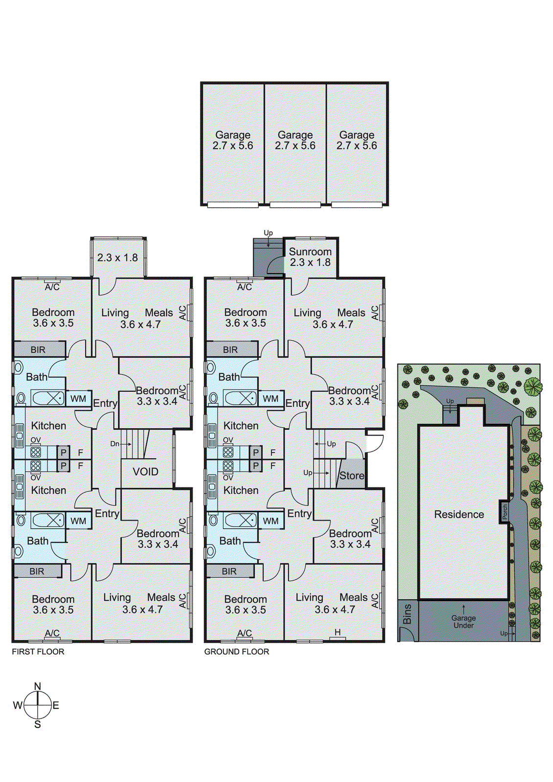 1-4/2 Tivoli Place, South Yarra VIC 3141 - Floorplan