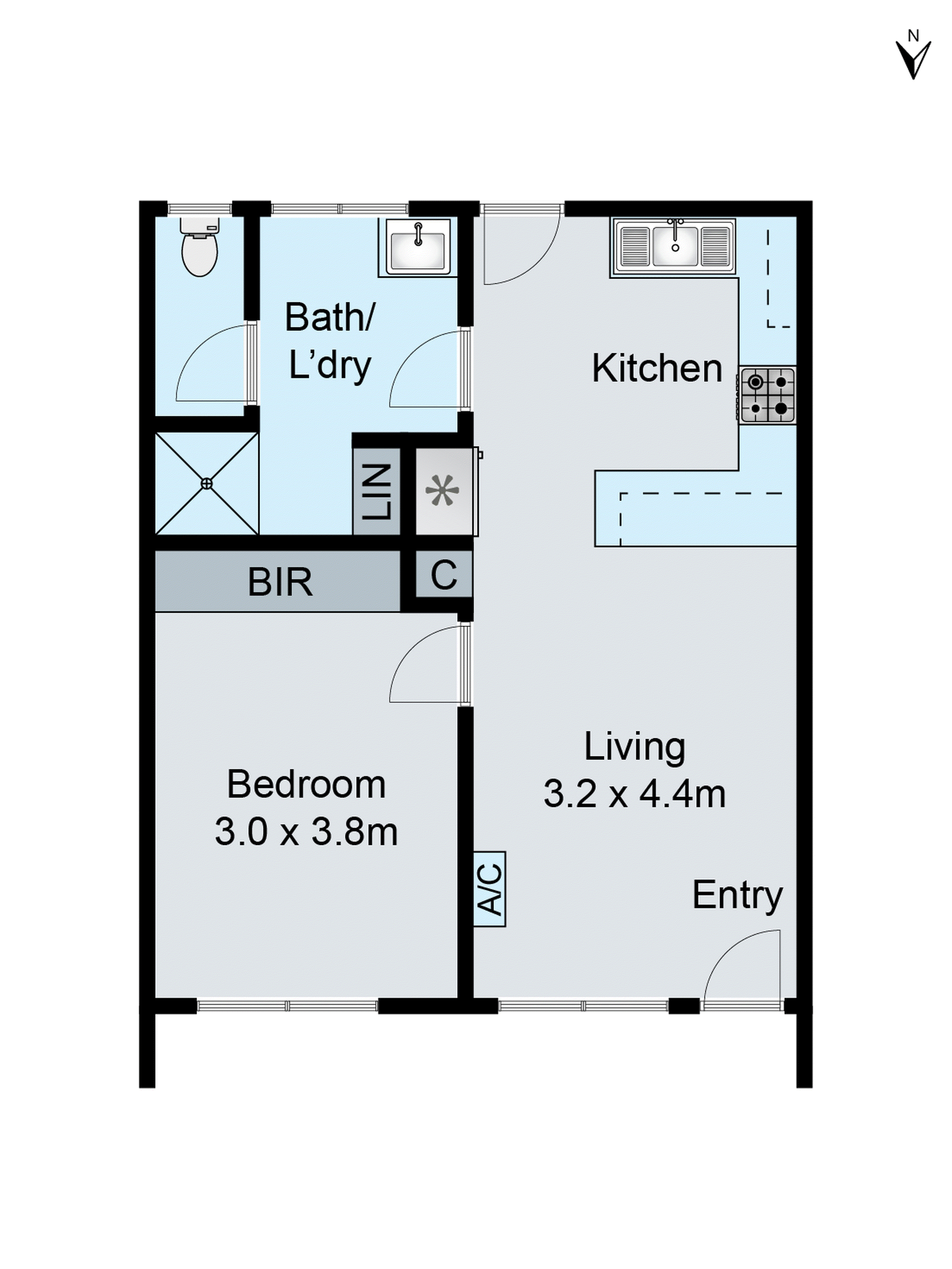 1-6/22 Daisy Street, Newtown VIC 3220 - Floorplan