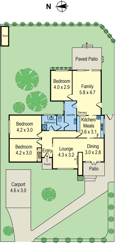 1 Acacia Avenue, Mentone VIC 3194 - Floorplan
