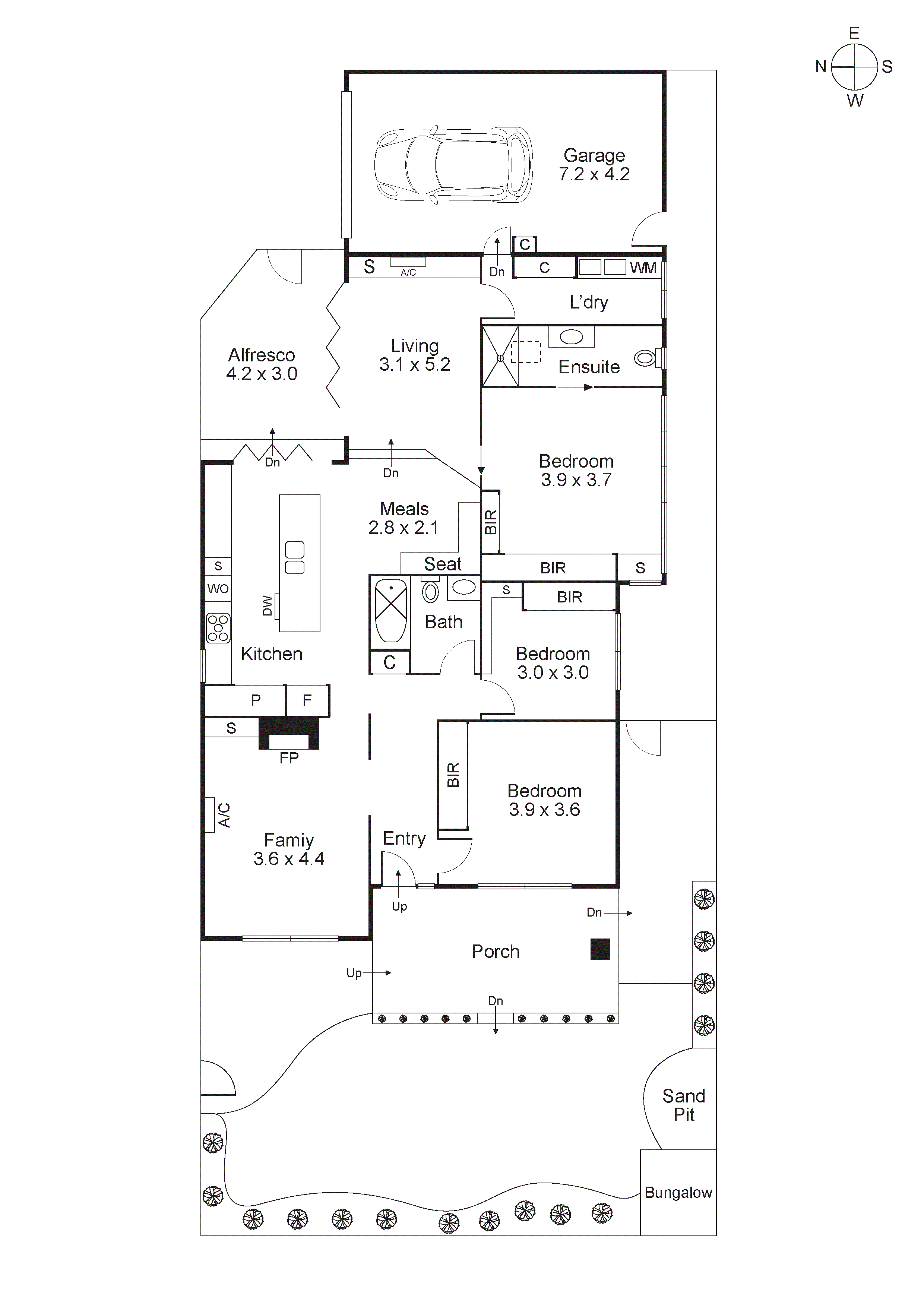 1 Adam Street, Bentleigh VIC 3204 - Floorplan