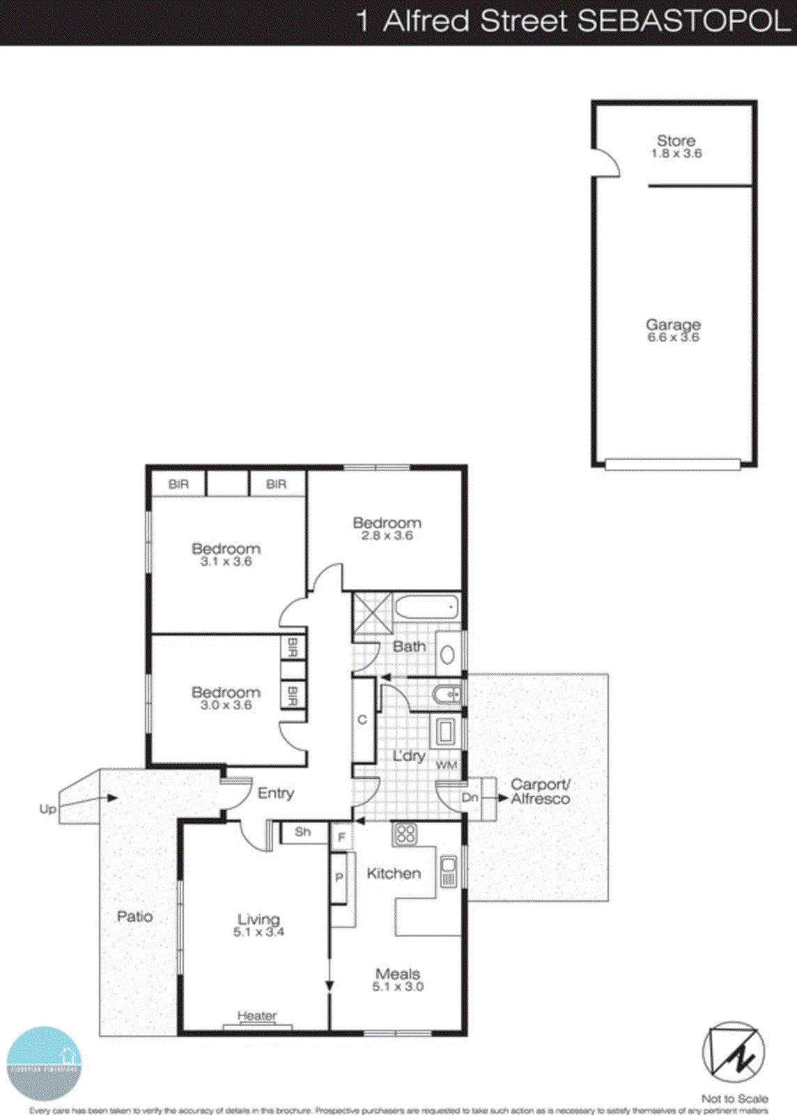 1 Alfred Street, Sebastopol VIC 3356 - Floorplan