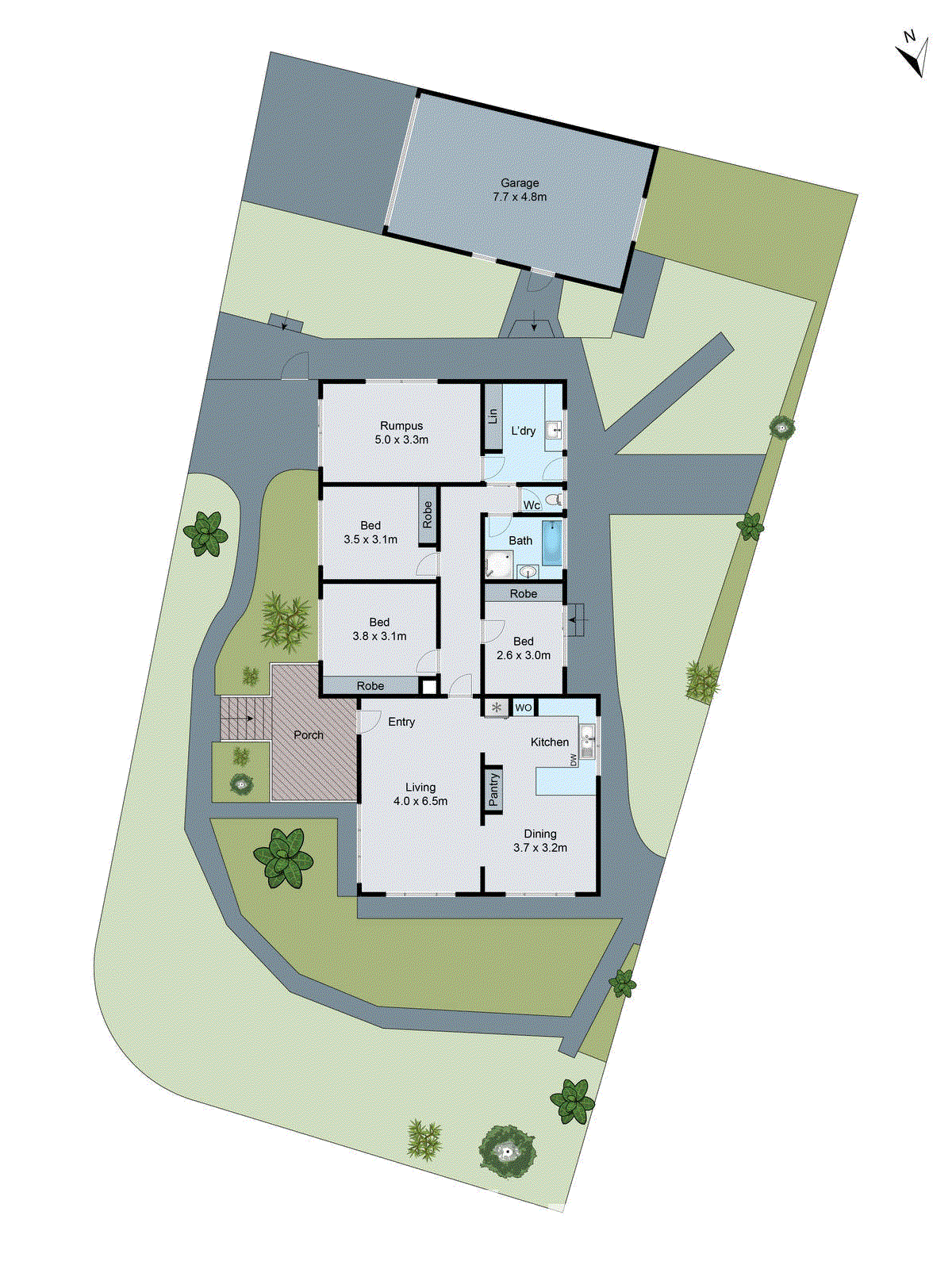1 Allambee Avenue, Grovedale VIC 3216 - Floorplan