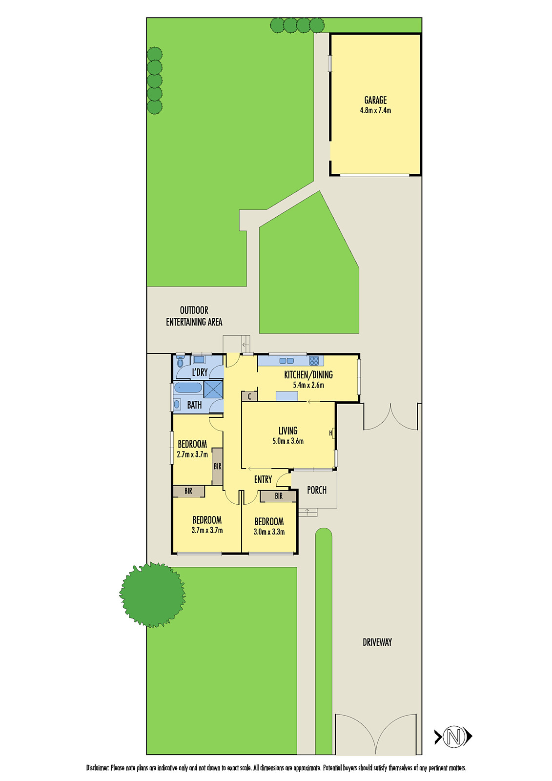1 Allowah Court, Norlane VIC 3214 - Floorplan