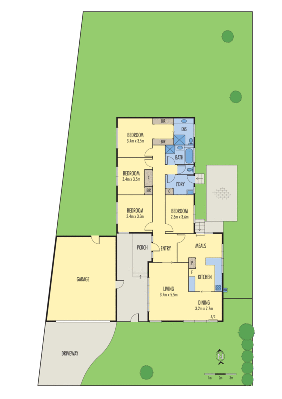 1 Anora Crescent, Mulgrave VIC 3170 - Floorplan