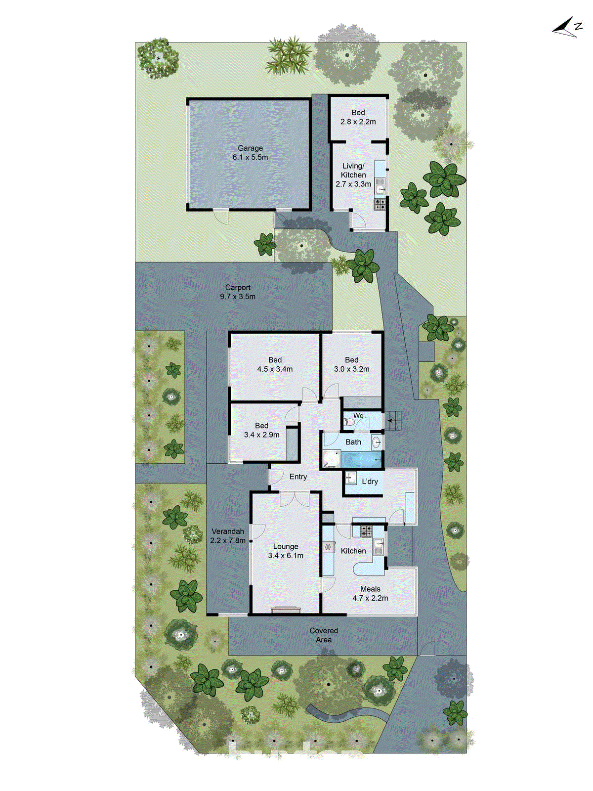 1 Anzac Avenue, Leopold VIC 3224 - Floorplan