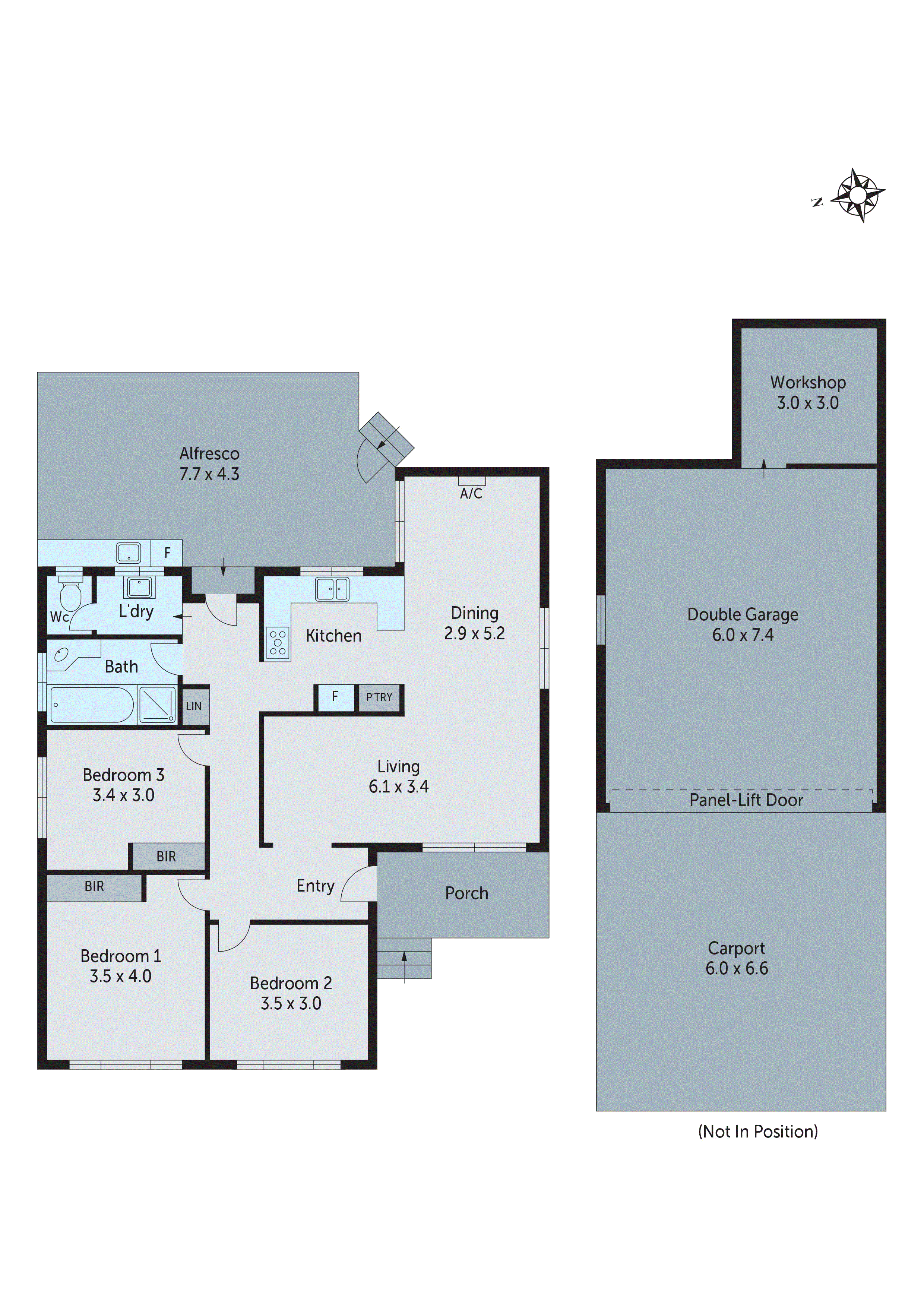 1 Appleton Road, Corio VIC 3214 - Floorplan