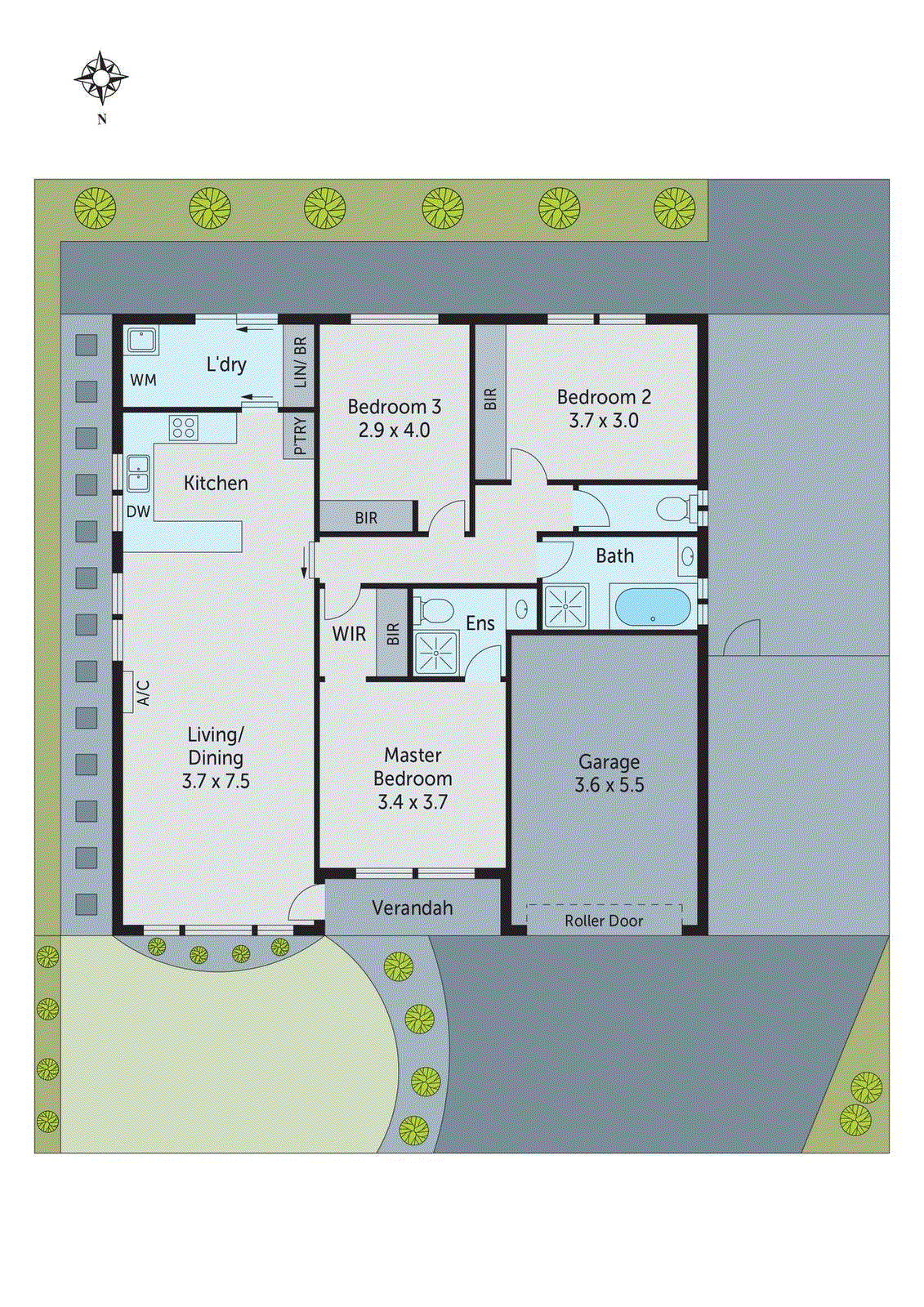 1 Arabando Drive, Leopold VIC 3224 - Floorplan