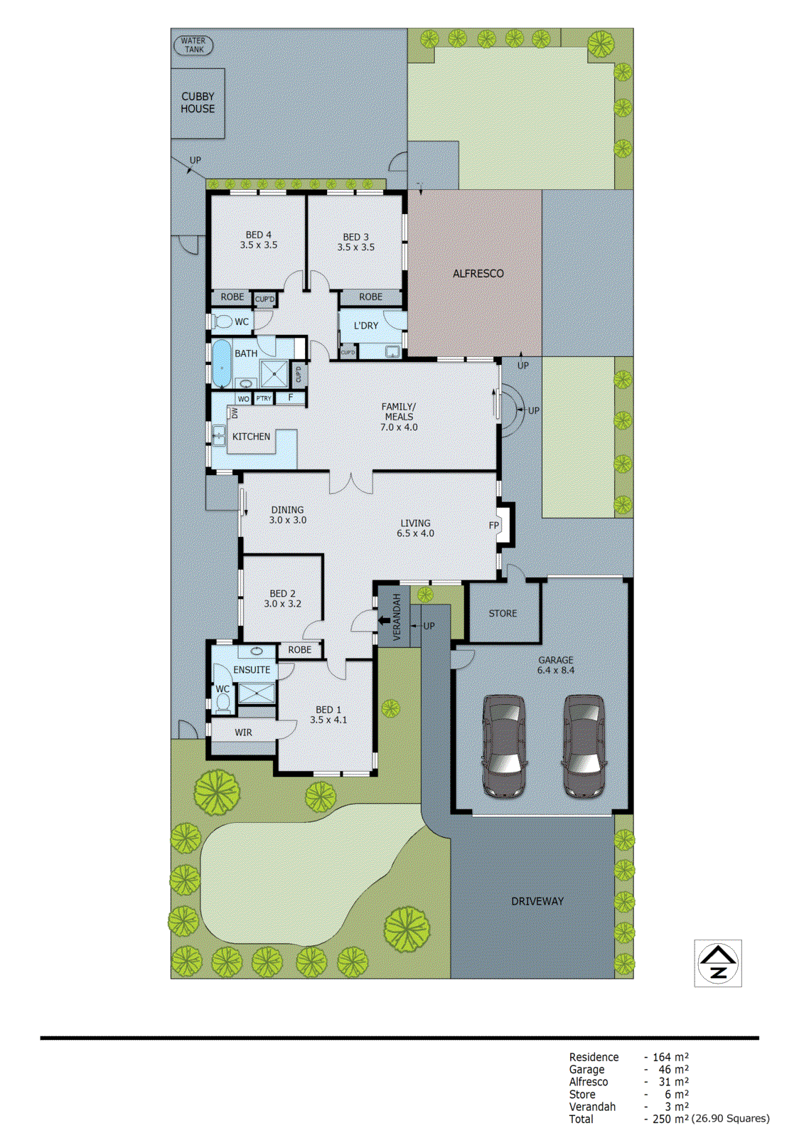 1 Australis Court, Dingley Village VIC 3172 - Floorplan