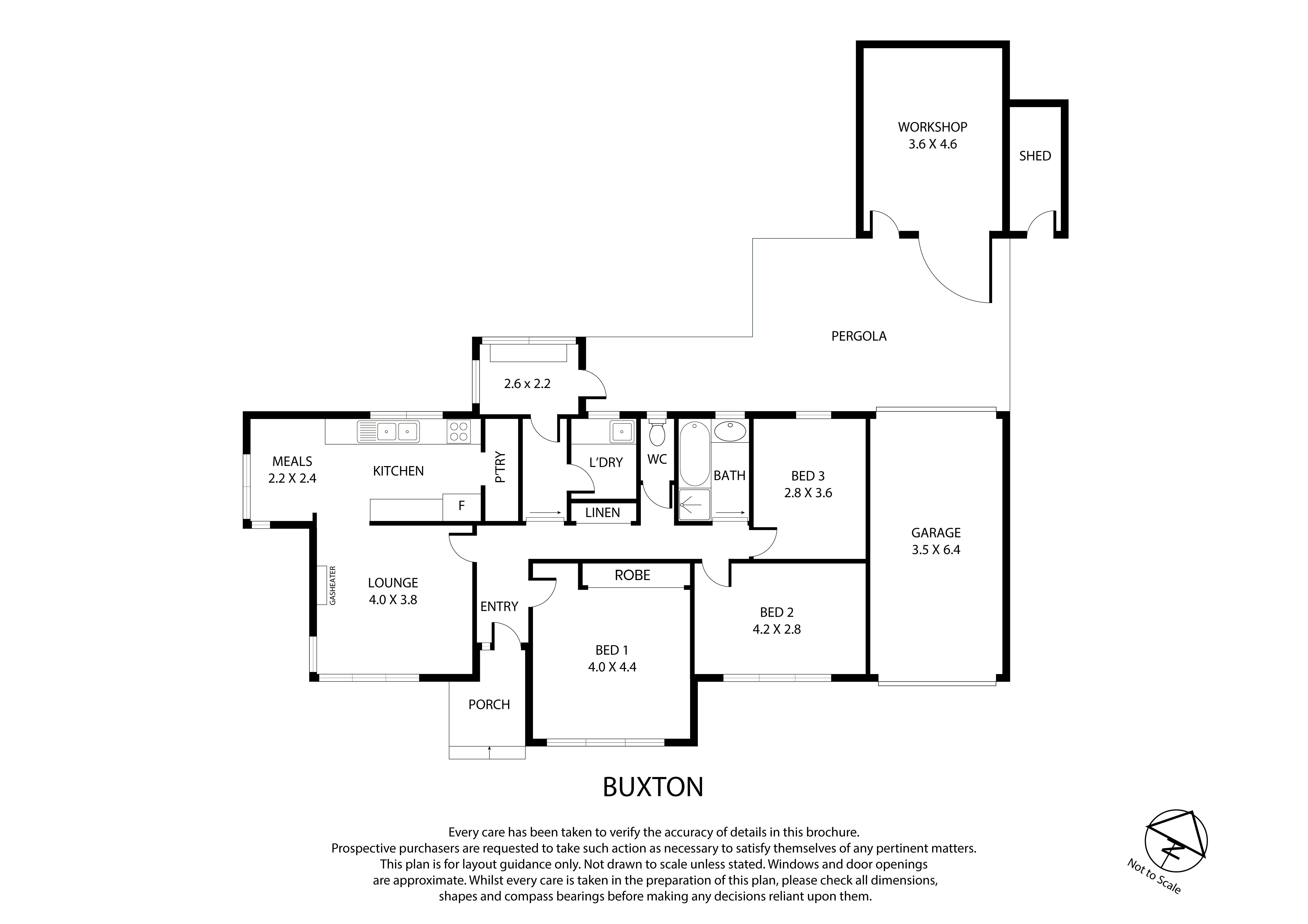 1 Bala Street, Sebastopol VIC 3356 - Floorplan