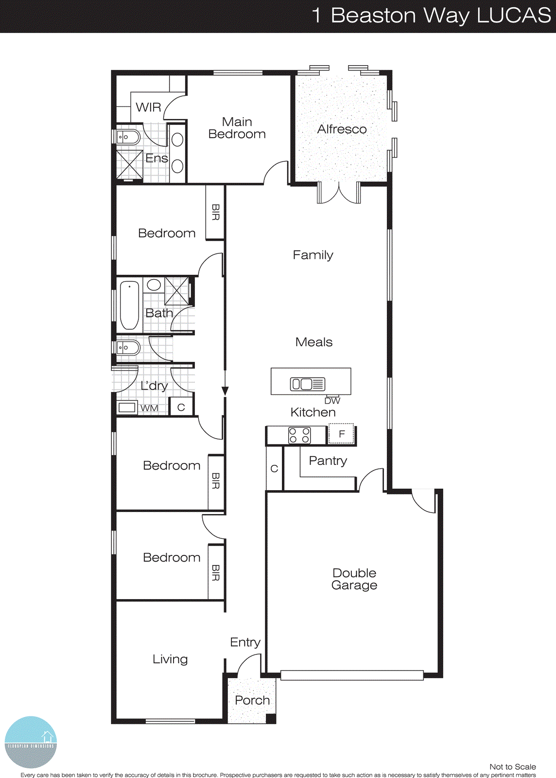 1 Beaston Way, Lucas VIC 3350 - Floorplan