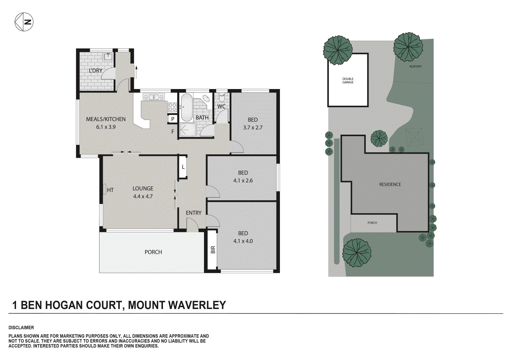 1 Ben Hogan Court, Mount Waverley VIC 3149 - Floorplan