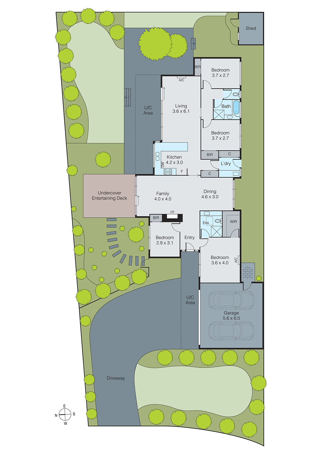 1 Benari Court, Grovedale VIC 3216 - Floorplan