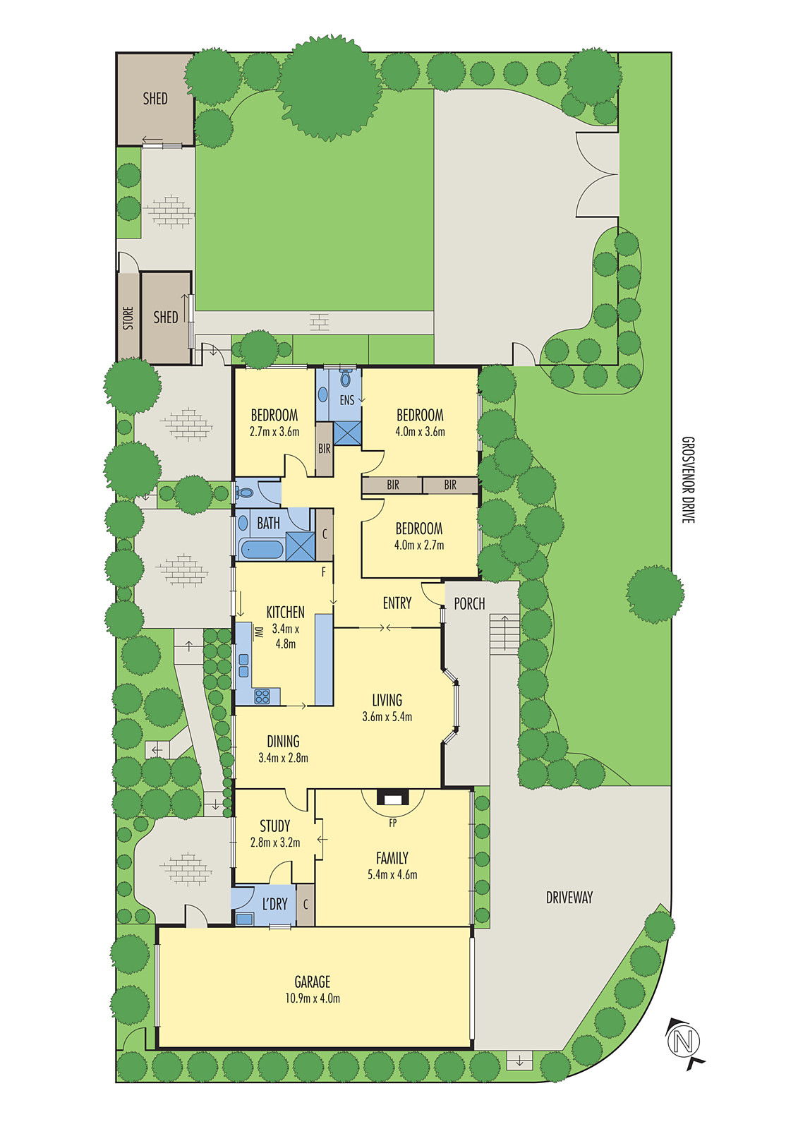 1 Bent Road, Wandana Heights VIC 3216 - Floorplan