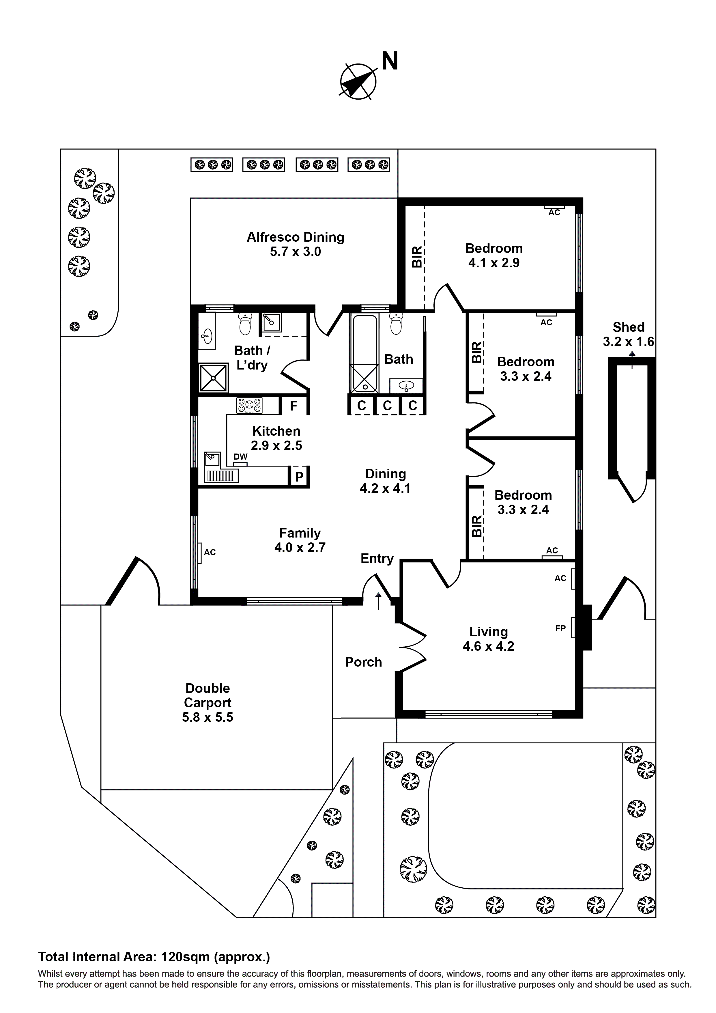 1 Bernard Street, Spotswood VIC 3015 - Floorplan