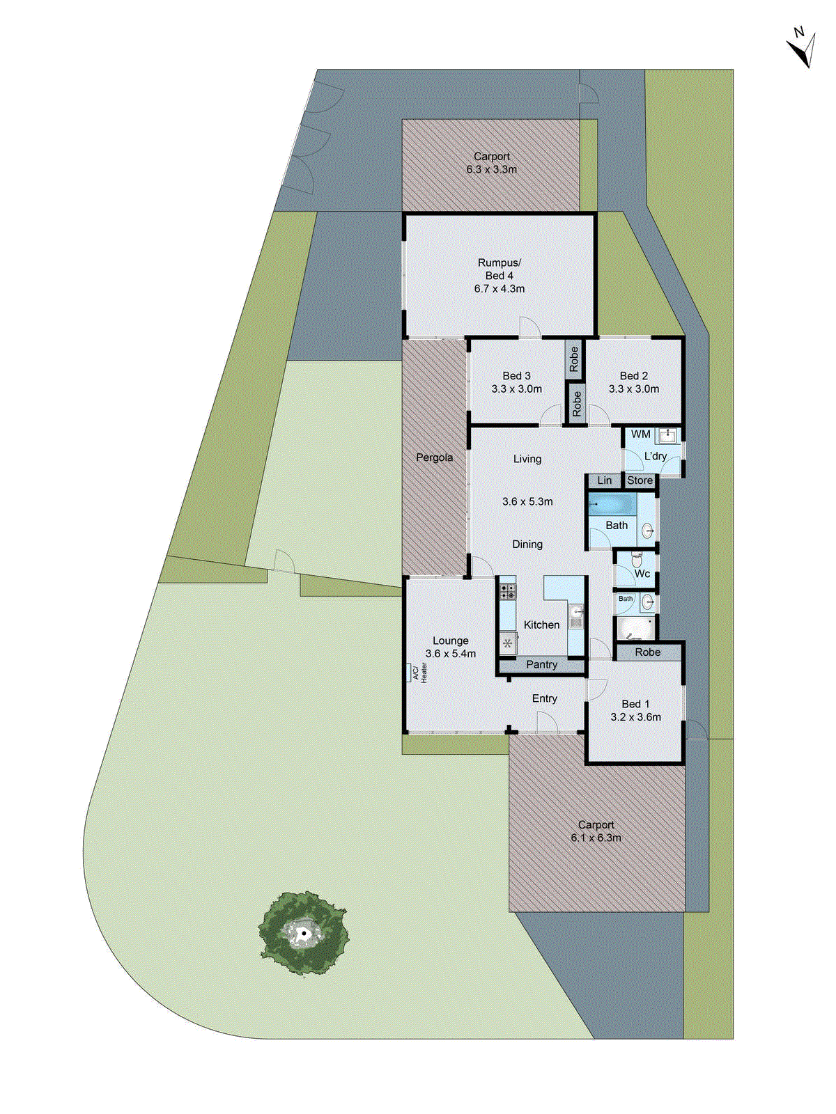 1 Birrilee Court, Grovedale VIC 3216 - Floorplan