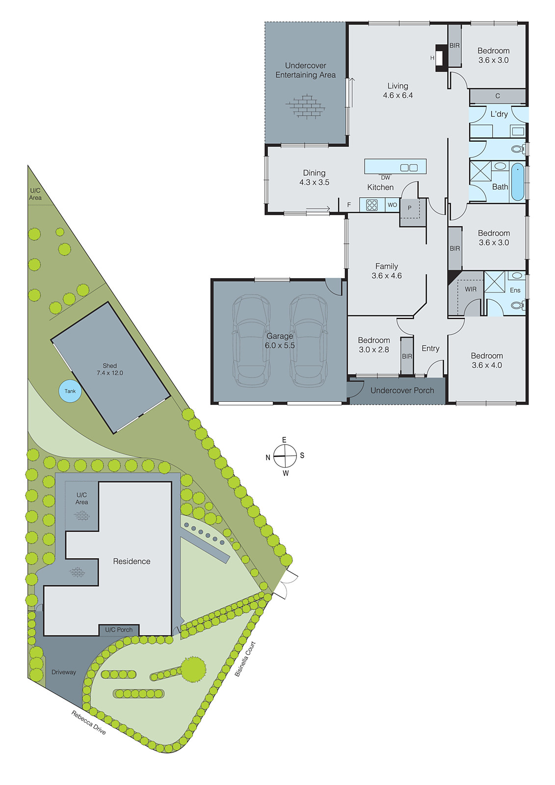 1 Bisinella Court, Leopold VIC 3224 - Floorplan