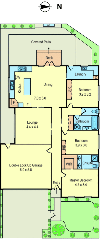 1 Blackwood Avenue, Mentone VIC 3194 - Floorplan