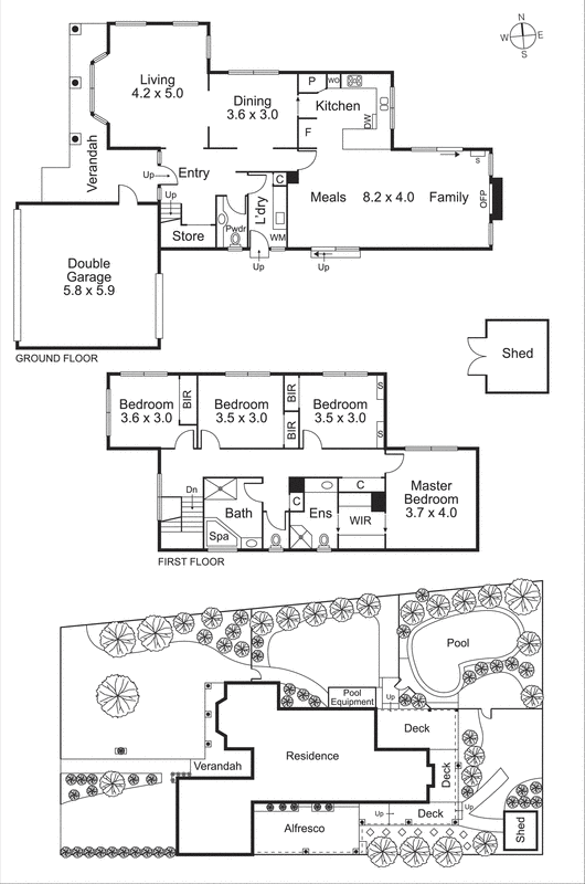 1 Bogart Close, Dingley Village VIC 3172 - Floorplan