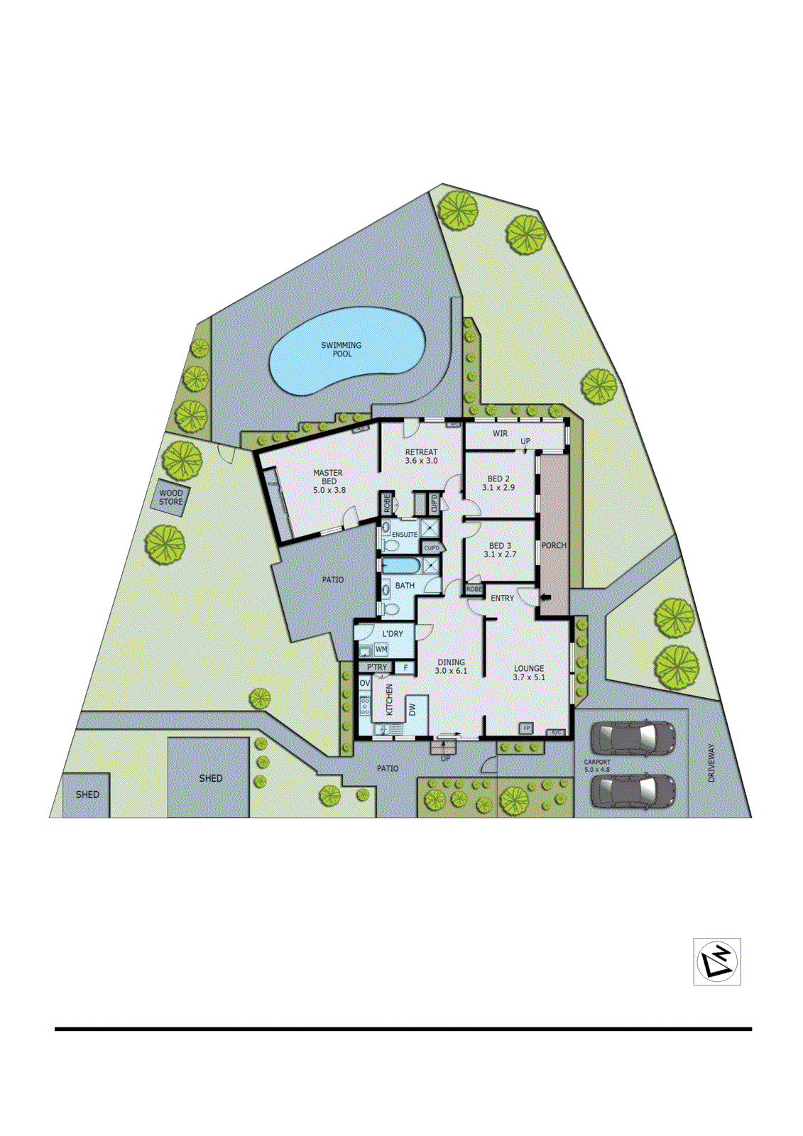 1 Botany Court, Dingley Village VIC 3172 - Floorplan