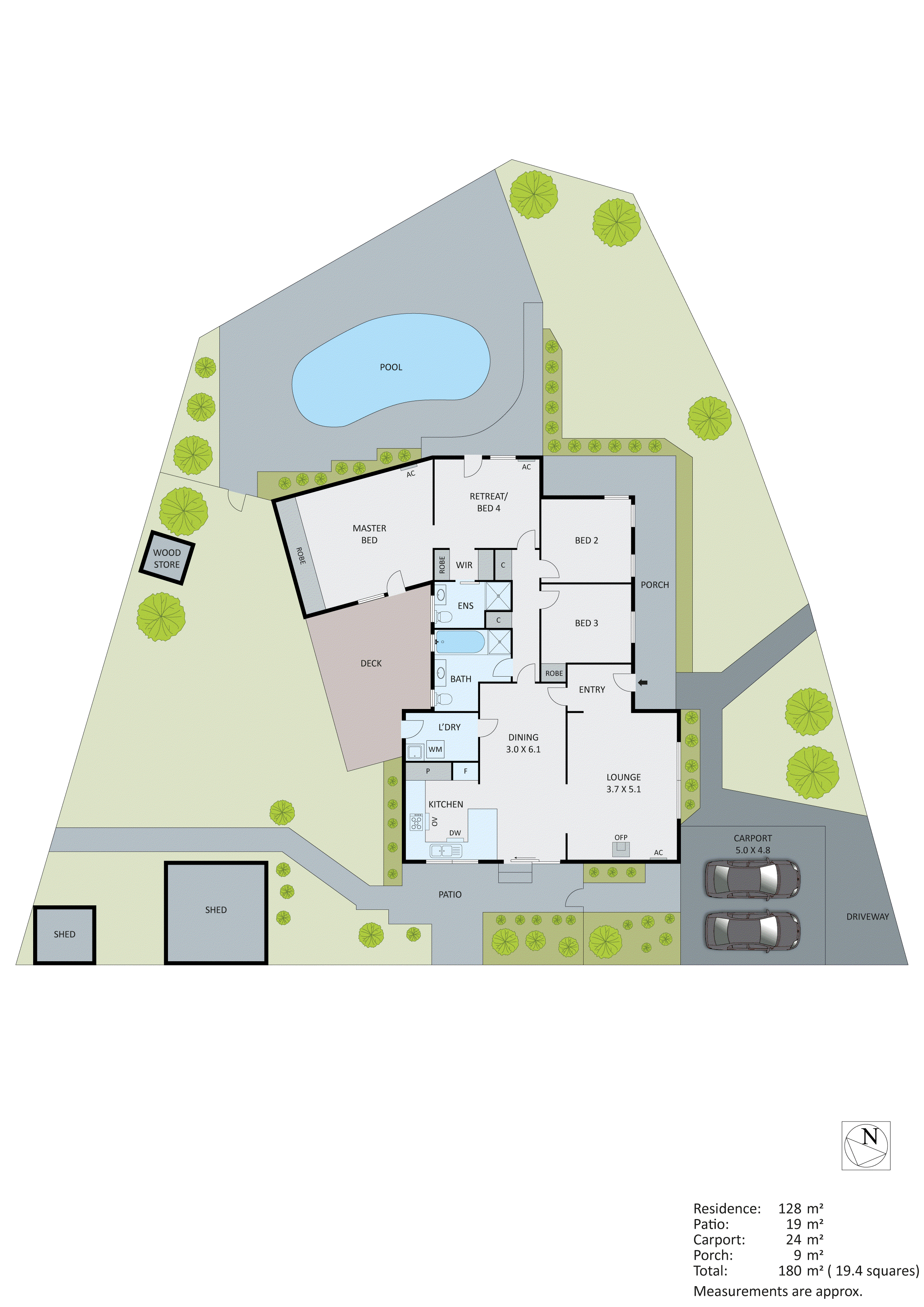 1 Botany Court, Dingley Village VIC 3172 - Floorplan