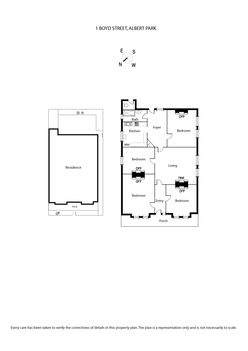 1 Boyd Street, ALBERT PARK VIC 3206 - Floorplan