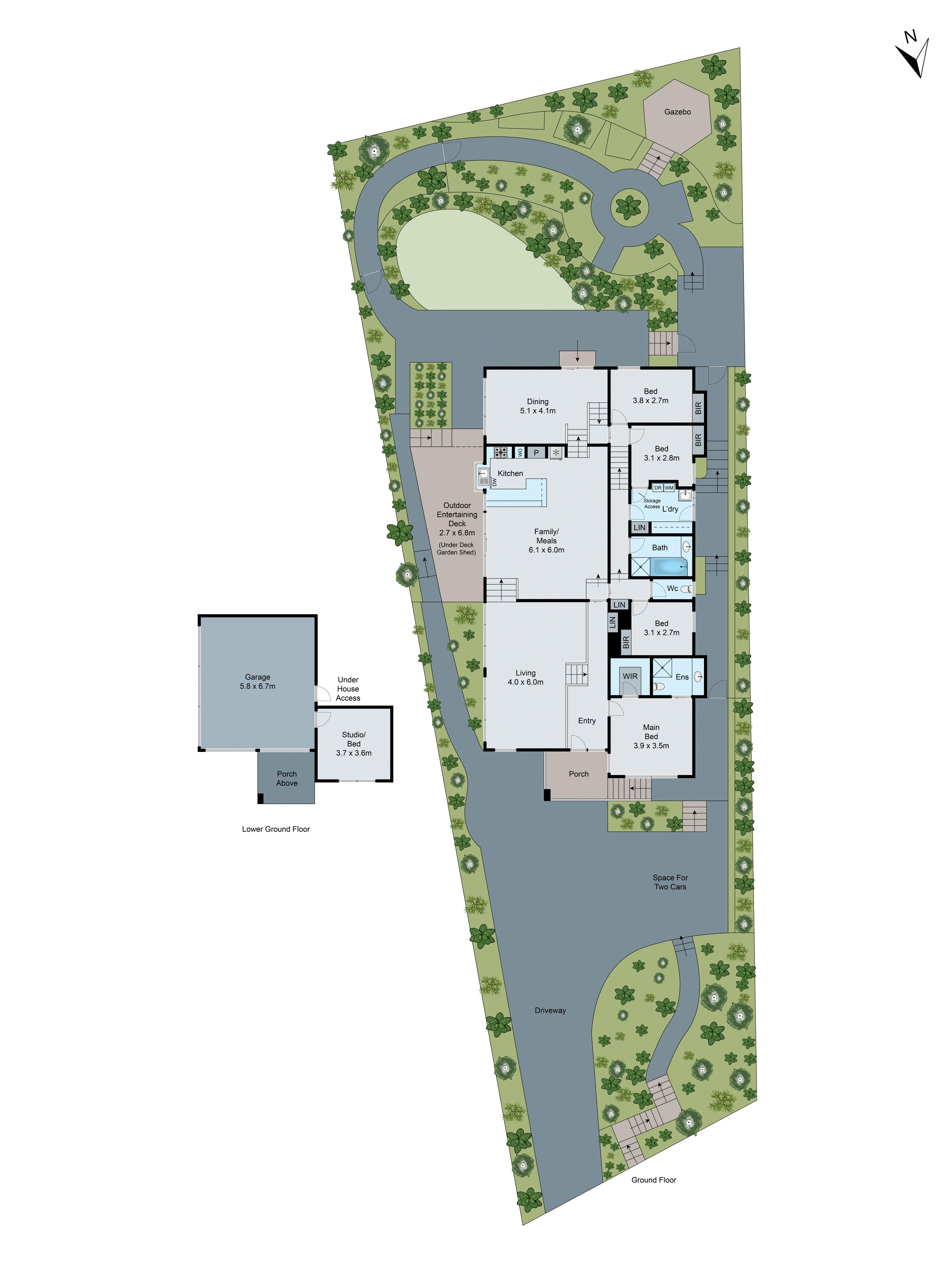 1 Brendan Court, Highton VIC 3216 - Floorplan