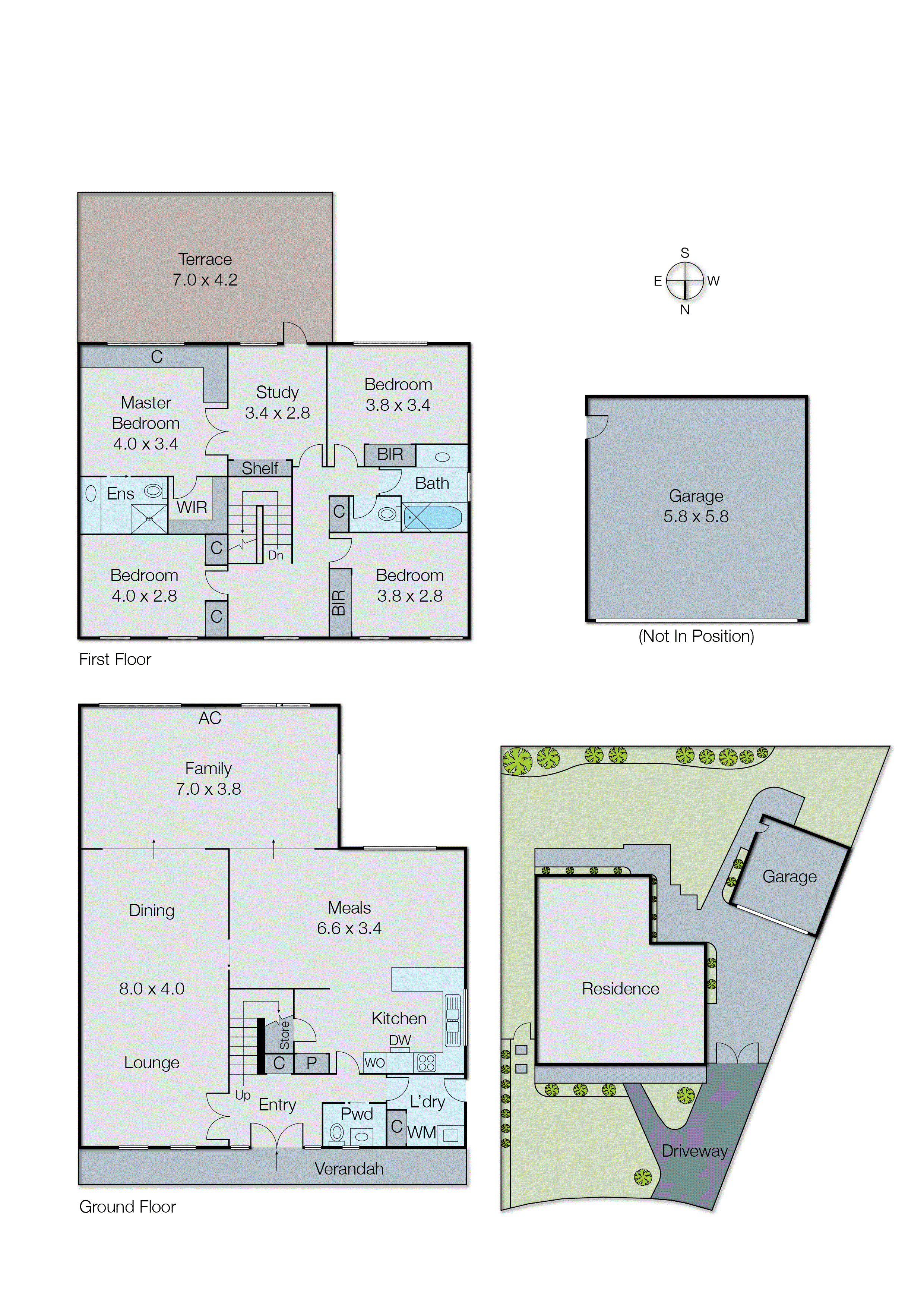 1 Brett Court, Cheltenham VIC 3192 - Floorplan
