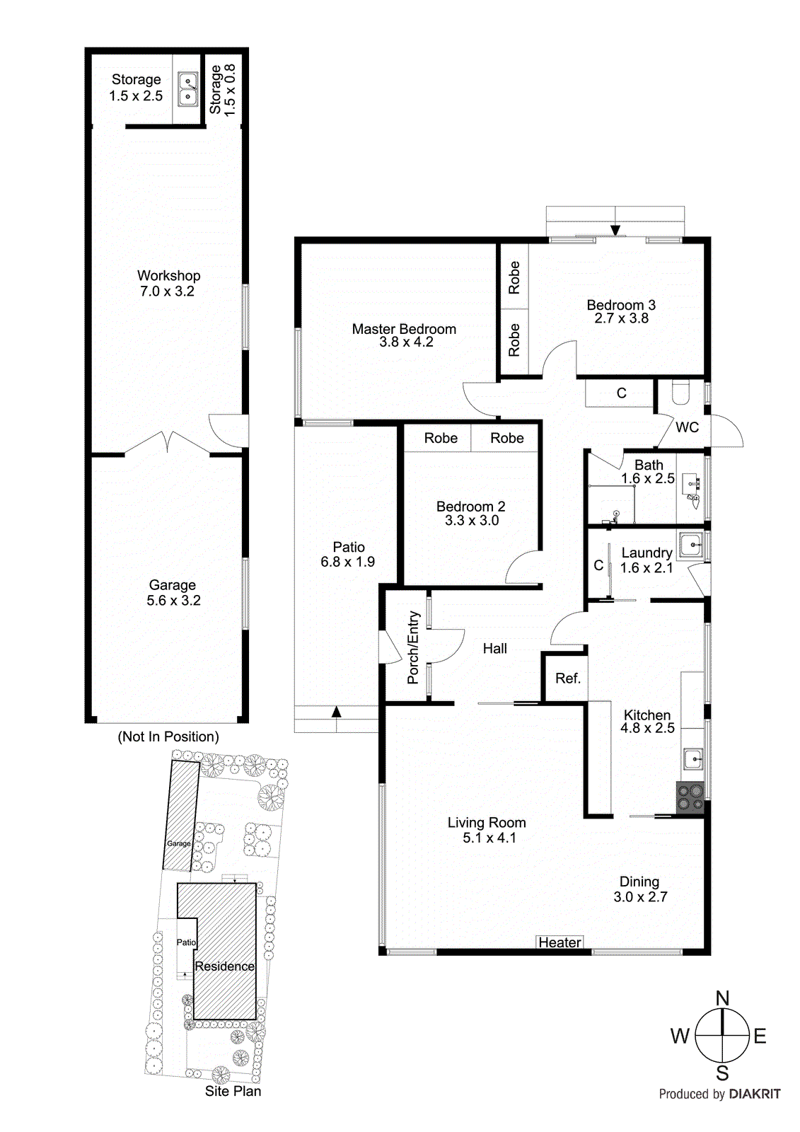 1 Bridge Street, Hampton VIC 3188 - Floorplan