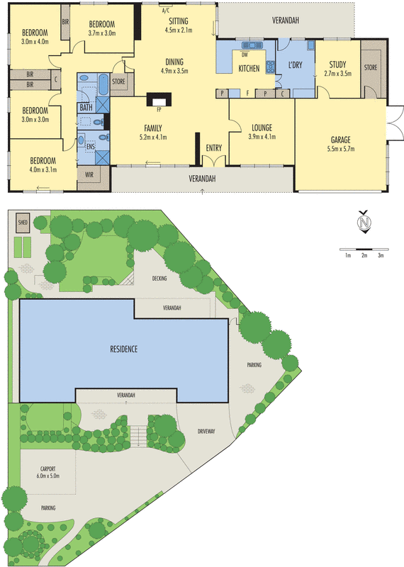 1 Brolga Crescent, Wandana Heights VIC 3216 - Floorplan