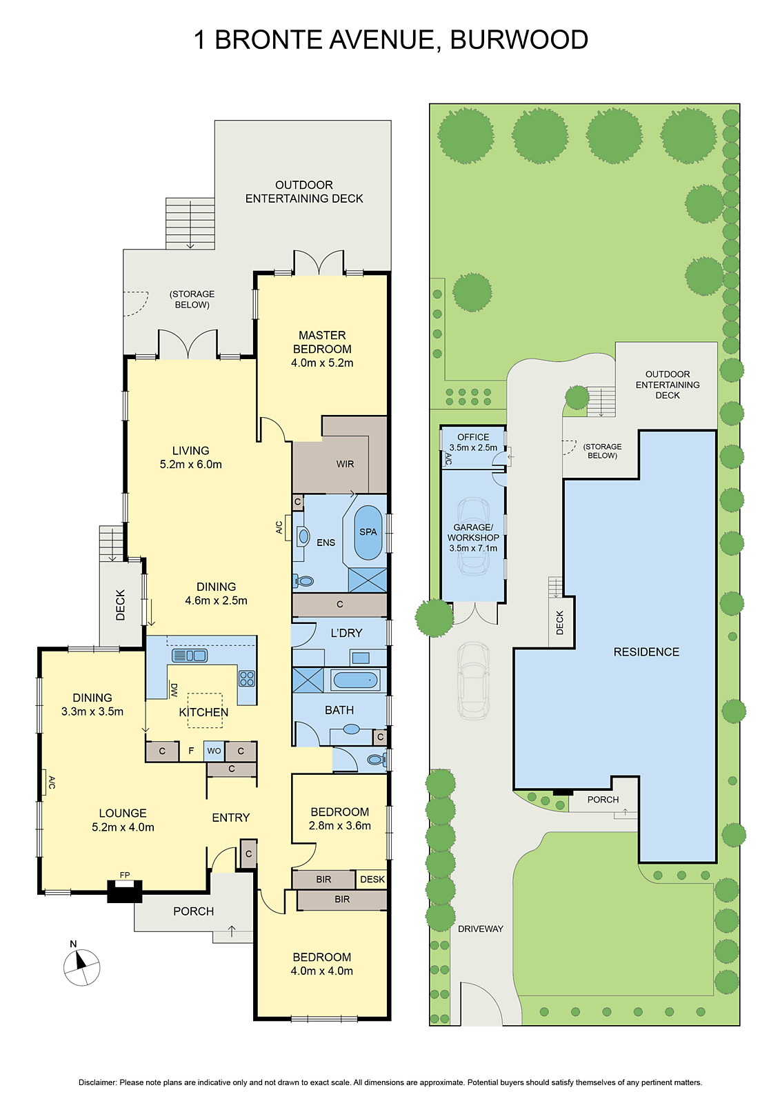 1 Bronte Avenue, Burwood VIC 3125 - Floorplan