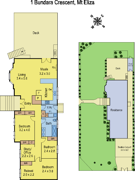 1 Bundara Crescent, MOUNT ELIZA VIC 3930 - Floorplan