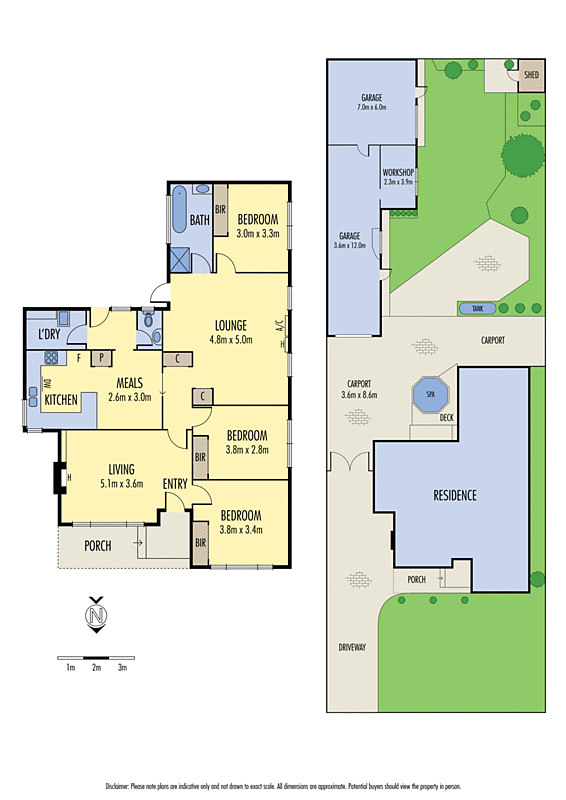 1 Buxton Road, Herne Hill VIC 3218 - Floorplan