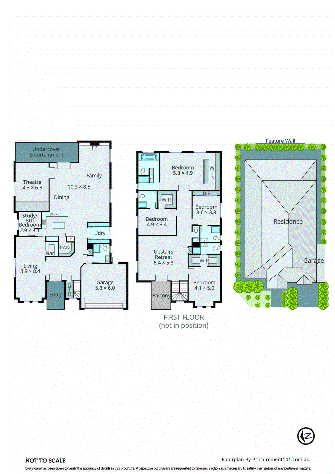 1 Cafardi Boulevard, Keysborough VIC 3173 - Floorplan