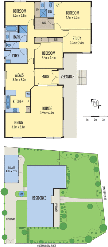 1 Camellia Court, Wheelers Hill VIC 3150 - Floorplan