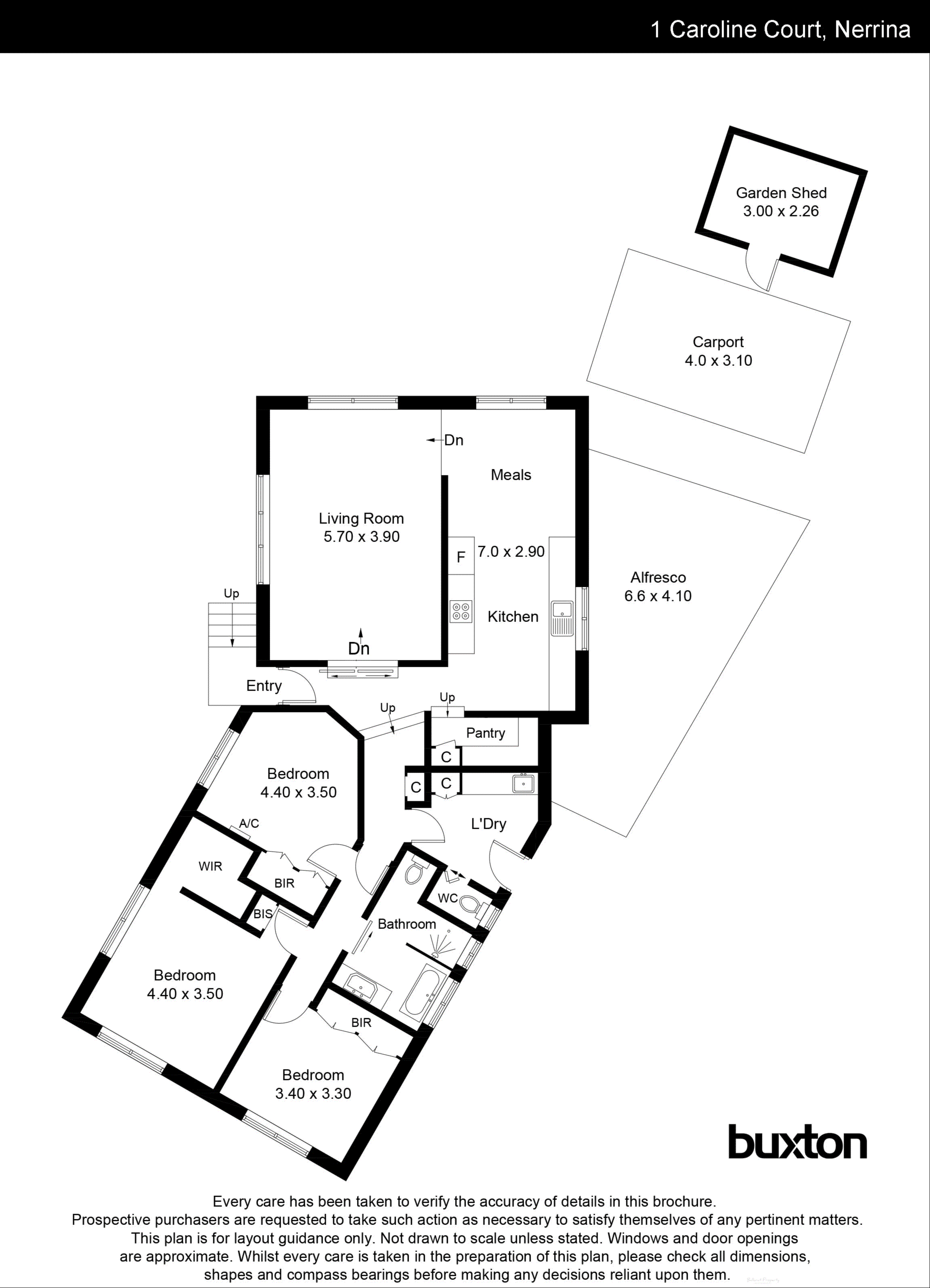 1 Caroline Court, Nerrina VIC 3350 - Floorplan